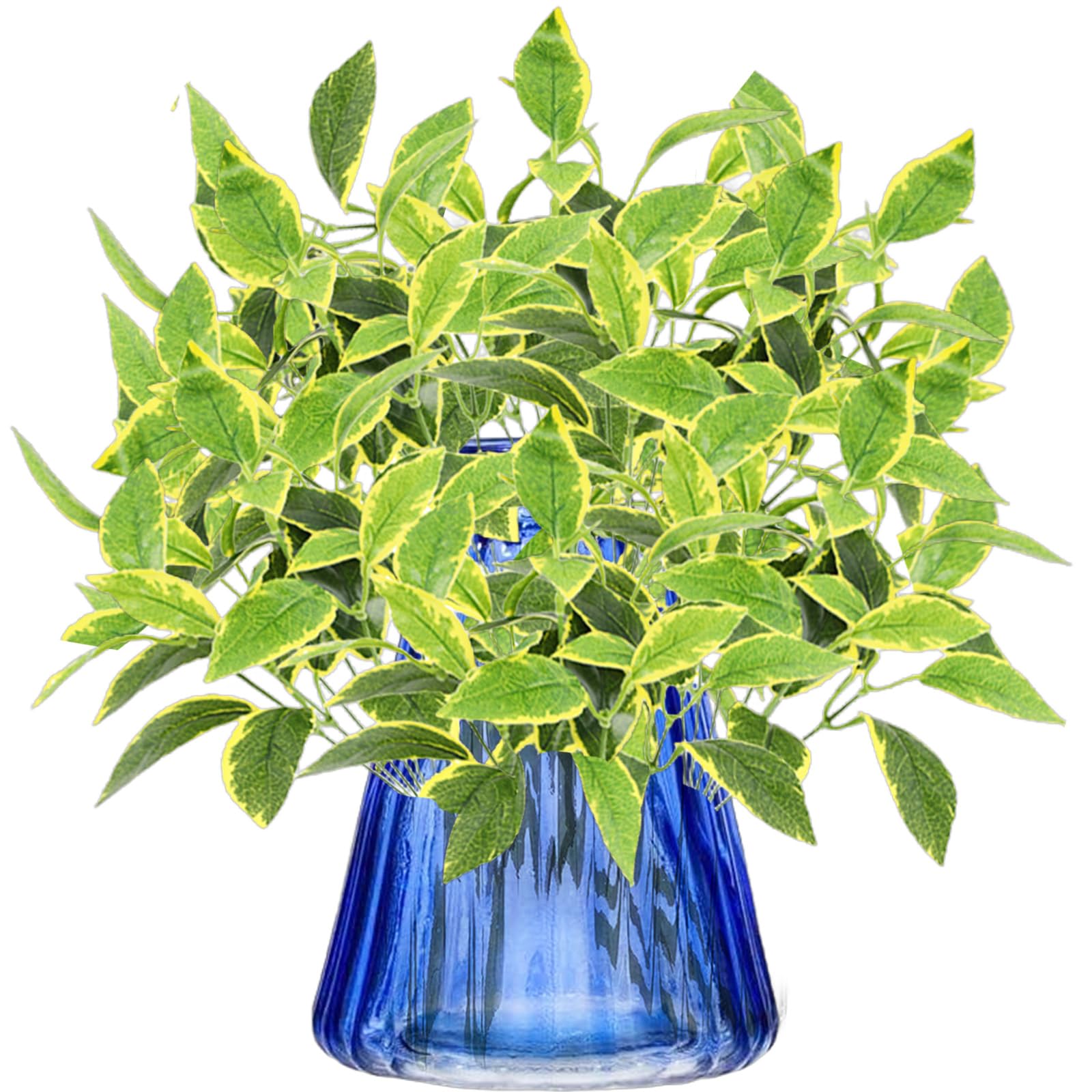 astylishome Artificial Plants Indoor Small Artificial Plants Faux Greenery Stems for Home Garden Office Floral Arrangements Table Centerpieces Indoor Outdoor Decor 2805