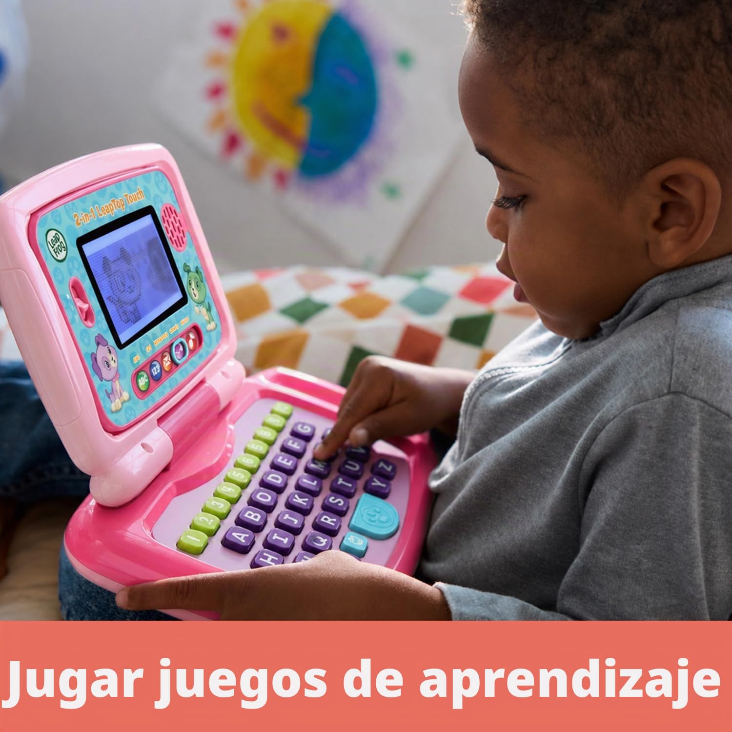 LeapFrog 2-in-1 LeapTop Touch, Pink