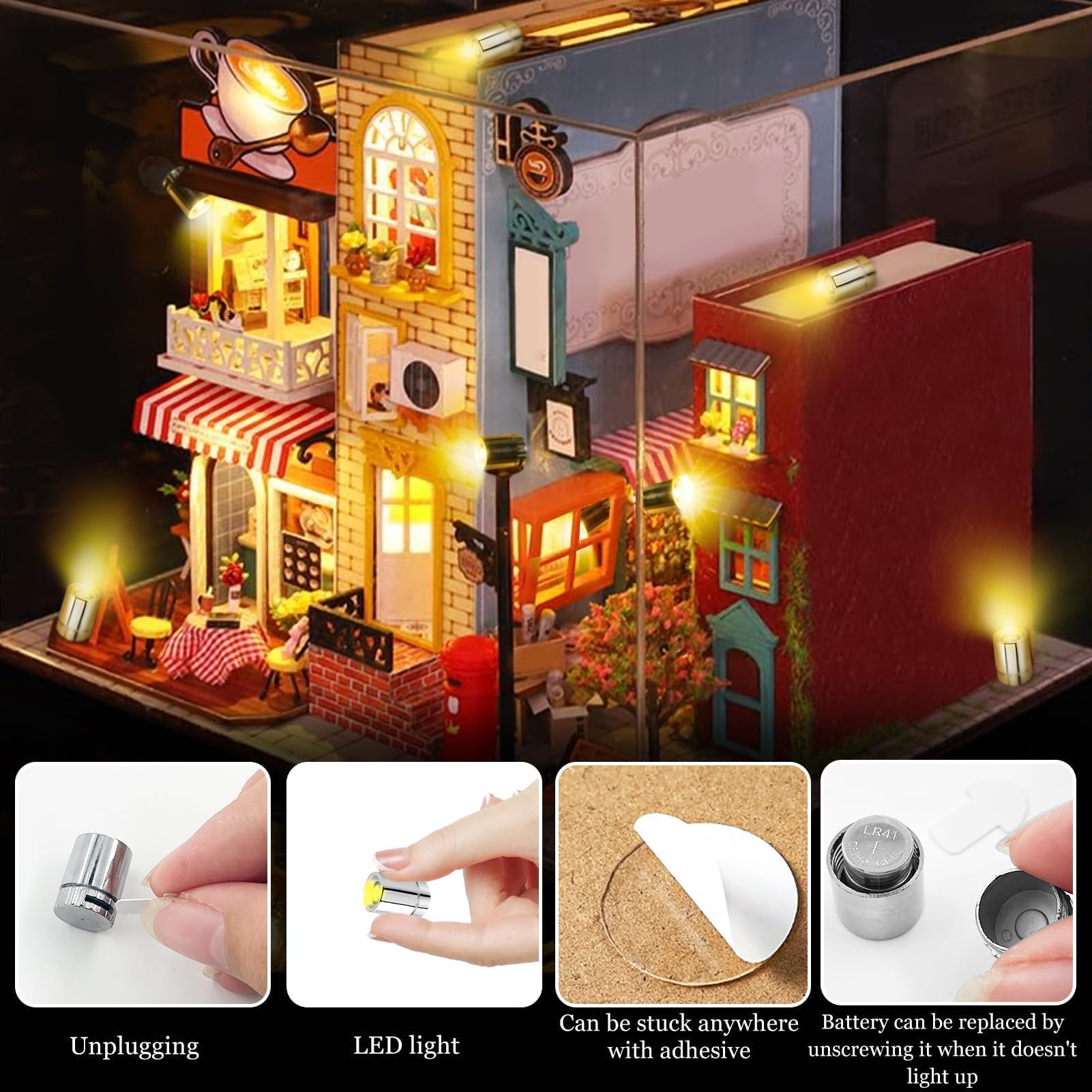 Prikkabel ledlampen warm wit sfeerlicht per meter huren - PPW Events