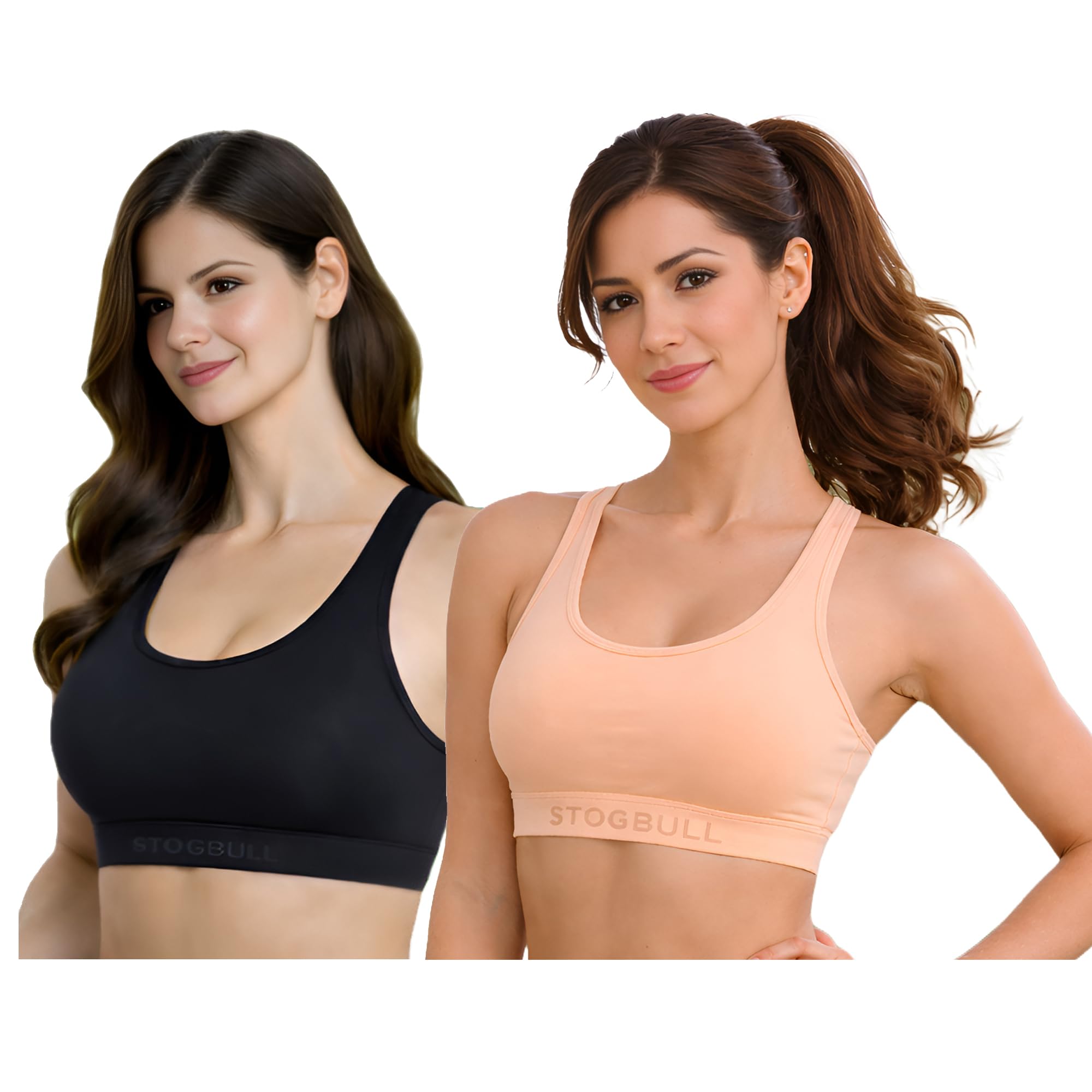 Lycra Cotton Sports Bra for Girls and Women-picture-36