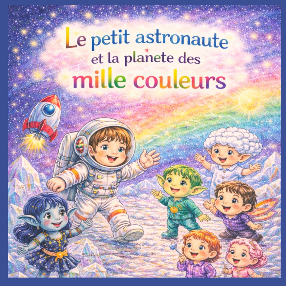 Le petit astronaute et la planète des mille couleurs