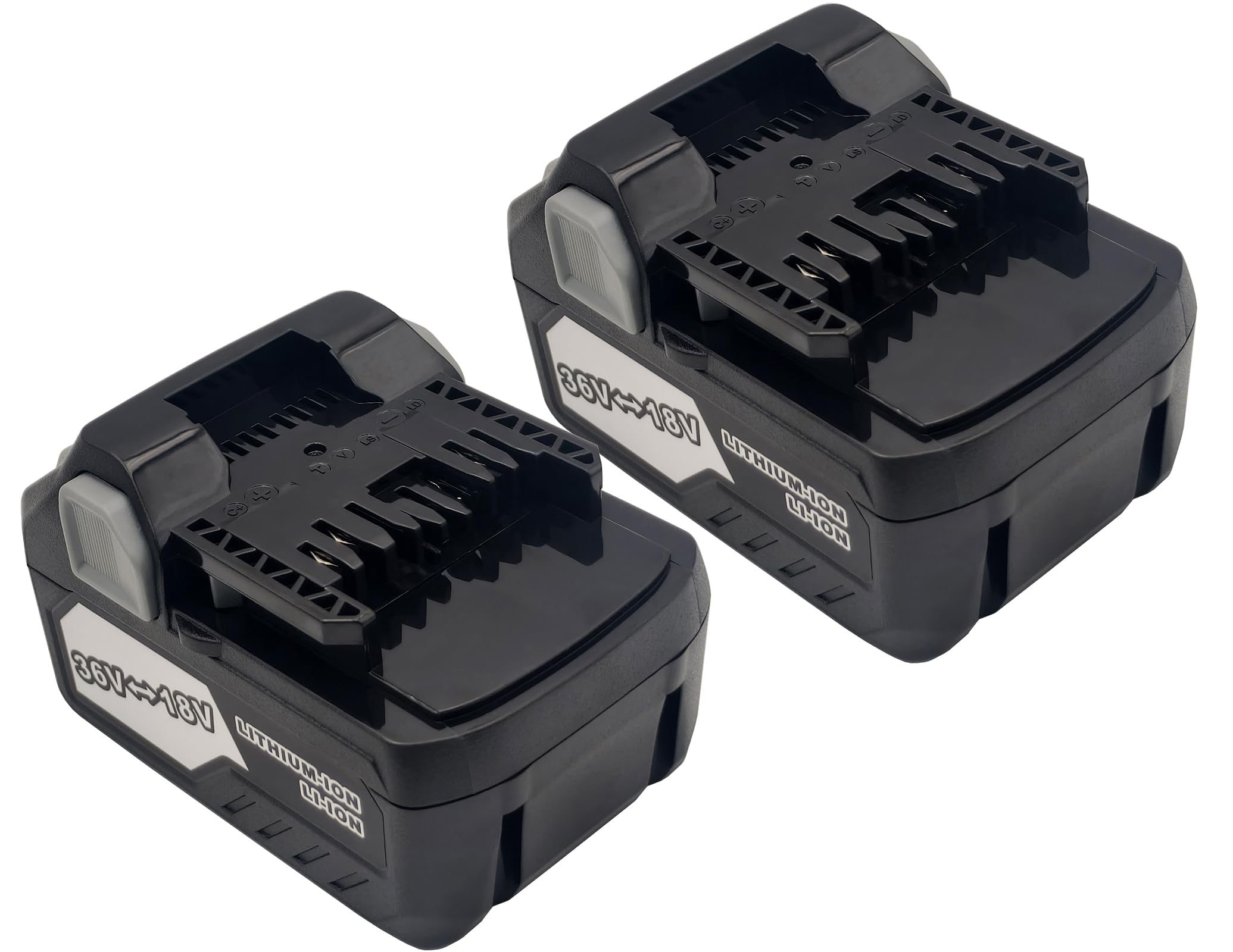 2X 36V / 18V Batterie pour HiKOKI BSL36A18 BSL36A18X BSL36B18, WH36DC WR36DA G3613DA DH36DPA DV36DA WH36DB WR36DC G3610DA DH3628DA DS36DA RB36DA C3607DB CJ36DA CR36DA CH3656DA R36DB Outils