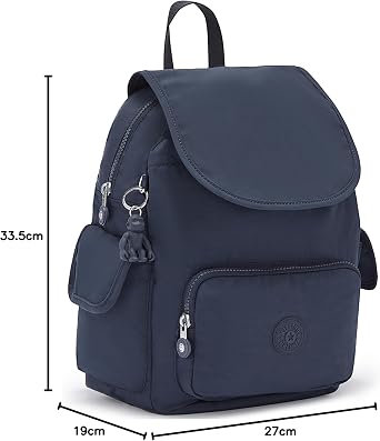 Kipling K1563596V Official Kipling City Pack, Small, Blue Bleu 2, 3.8 gal 13 L, Women's Free