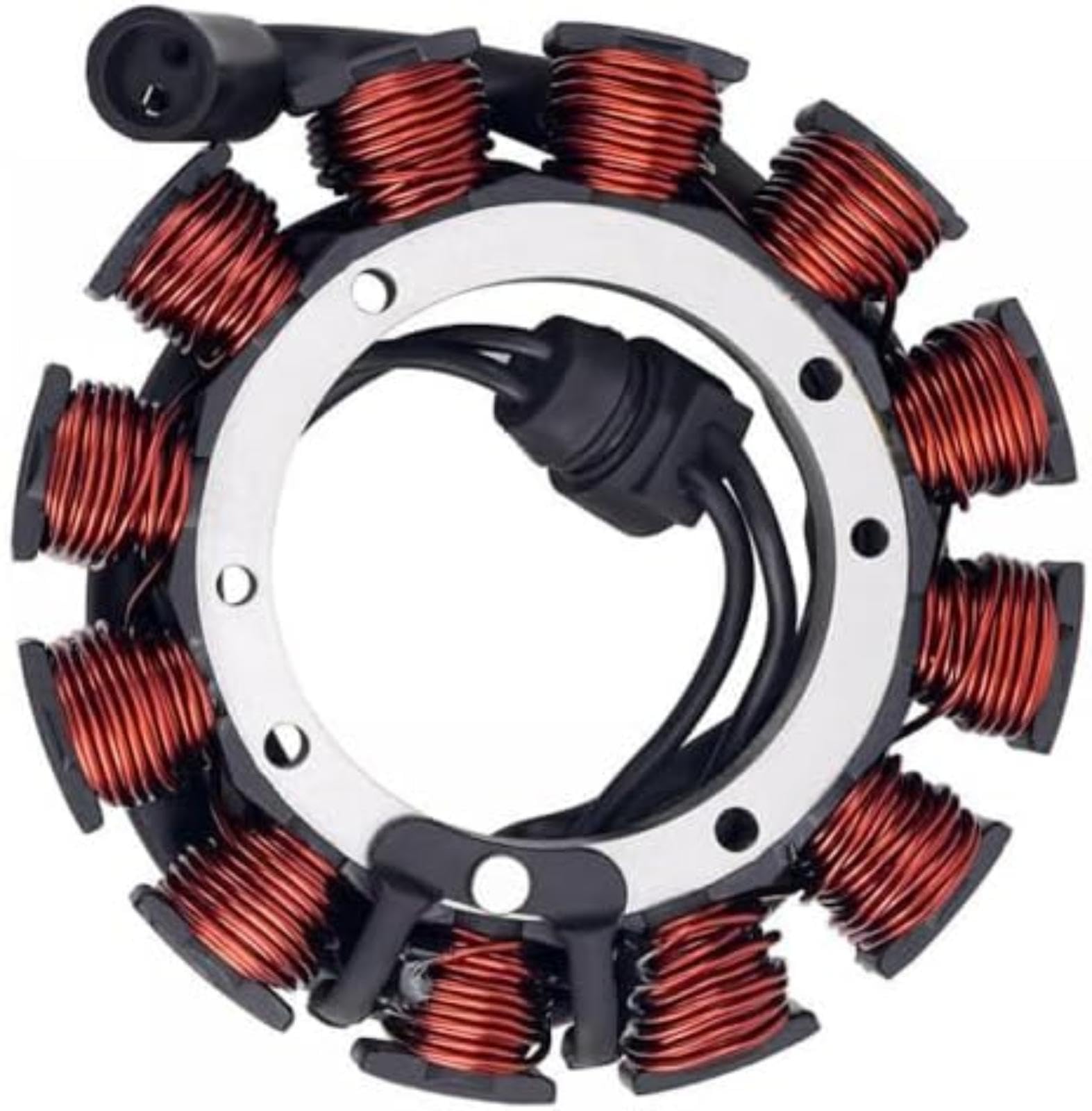 Stator cewki zapłonowej do motocykli SPORTSTER, modele XL1200, XL1200C, XL1200R, XL1200S, XL883C, XL883DLX, XL883L, XL883R 1200, 883 – części elektryczne silnika Cewka zapłonowa do cewka