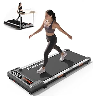 Walking Pad Treadmill, Under Desk Treadmill for Home and Office with Remote Control, Portable 2.5 HP Walking Jogging Running Machine in LED Display - Amazon product rated Grade A
