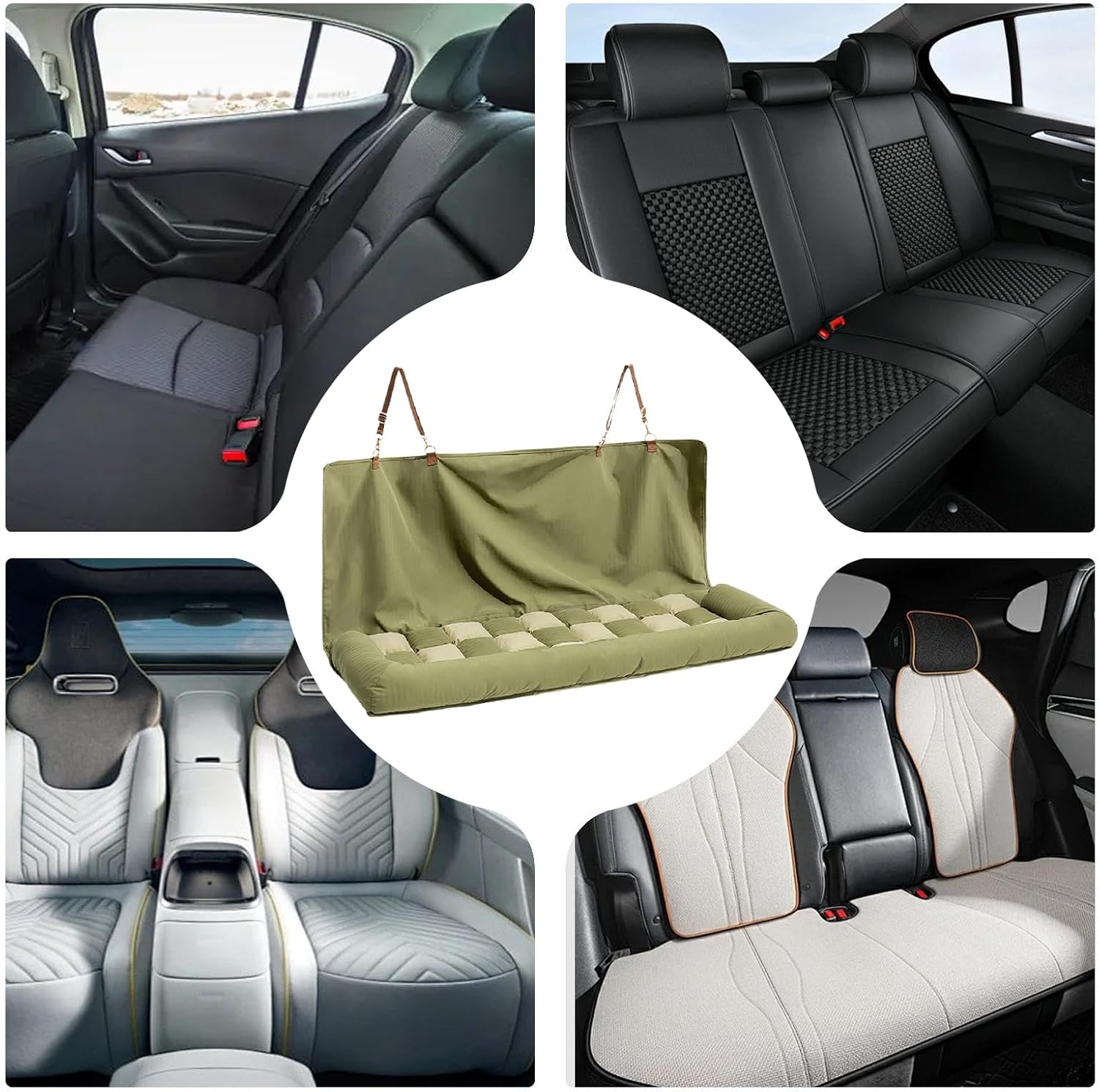 Dog Car Back Seat Protector | Foldable Puppy... 15 Dog Car Back Seat Protector | Foldable Puppy...