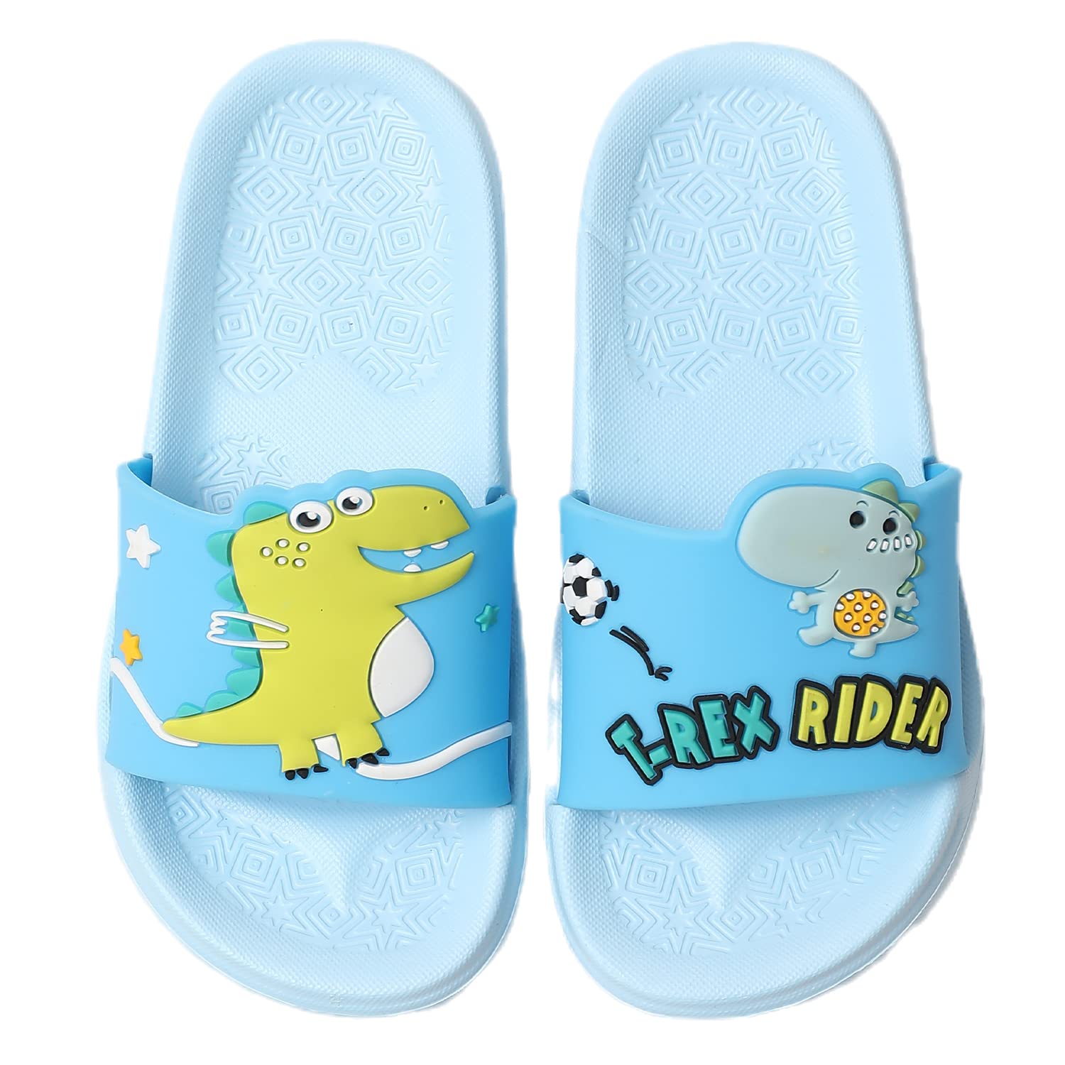 JOMIX Chanclas Niño Piscina Chanclas Niña Unisexo Niños Sandalias Verano Comodas Playa Mar Baño Ducha Suaves Chanclas Dinosaurios Suela Gruesa