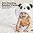 KeaBabies Hooded Baby Towel for Newborn - Viscose Derived from Bamboo Large Baby Bath Towels with Hood for Boys, Girls, Toddler, Extra Absorbent & Soft Newborn Bath Essentials (Panda, Regular)