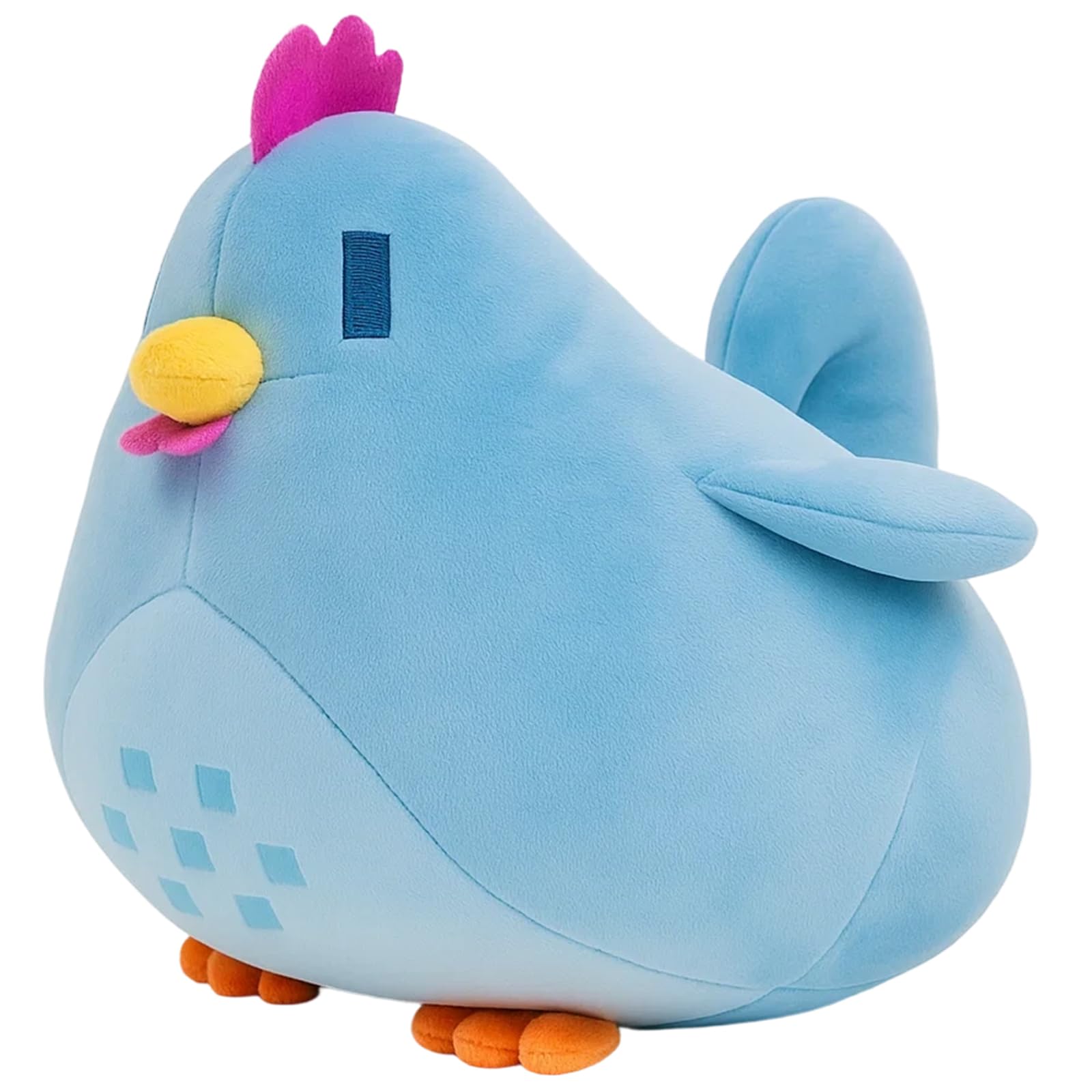 SrgPui Chicken Plush, Blue Chicken Teddy, Weiches Spielzeug Für Kinder, Farmtier Geschenk
