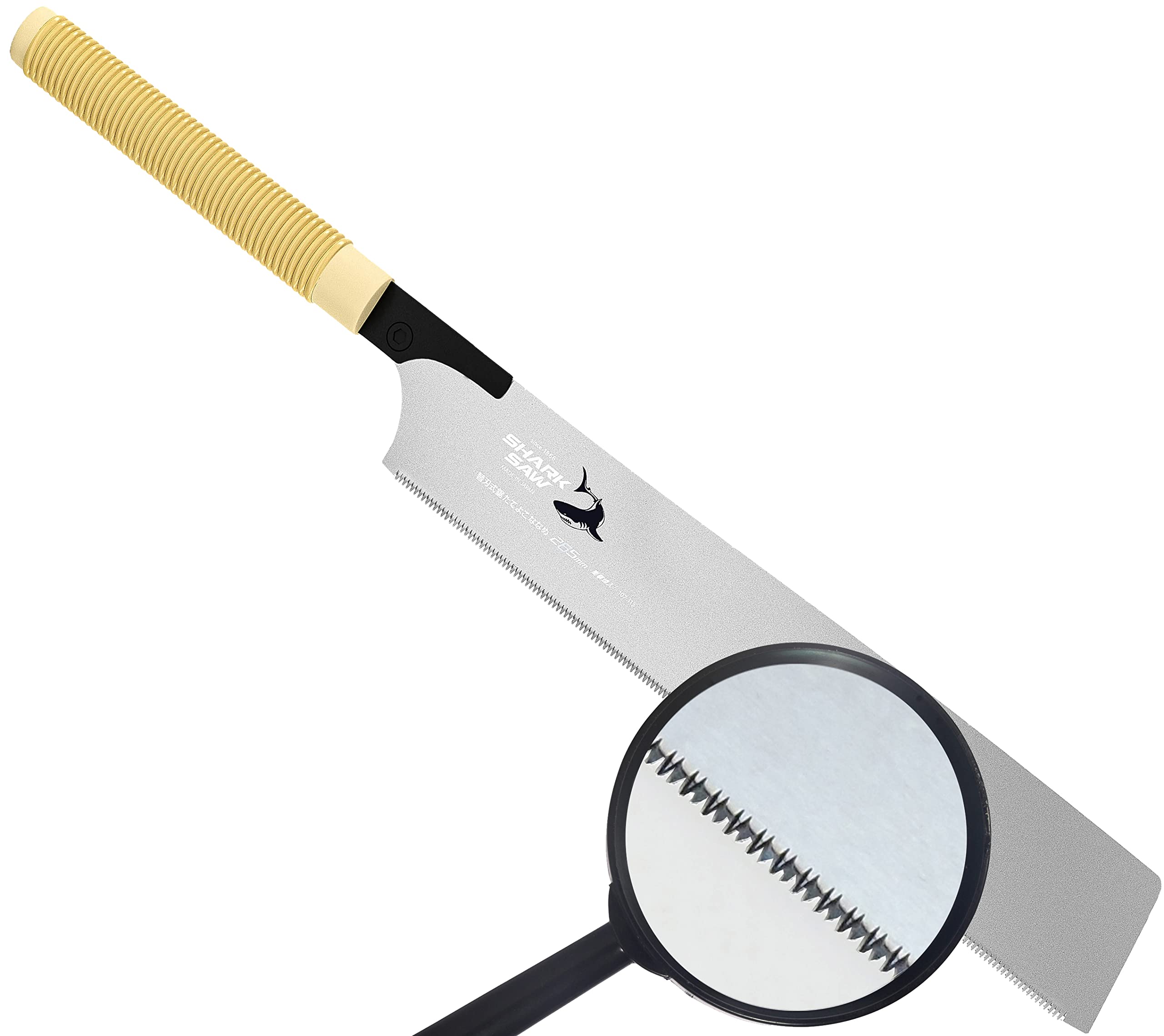 Famex 5535 Sierra japonesa profesional Kataba – Sierra de tracción japonesa 265 mm – Sierra de mano para madera