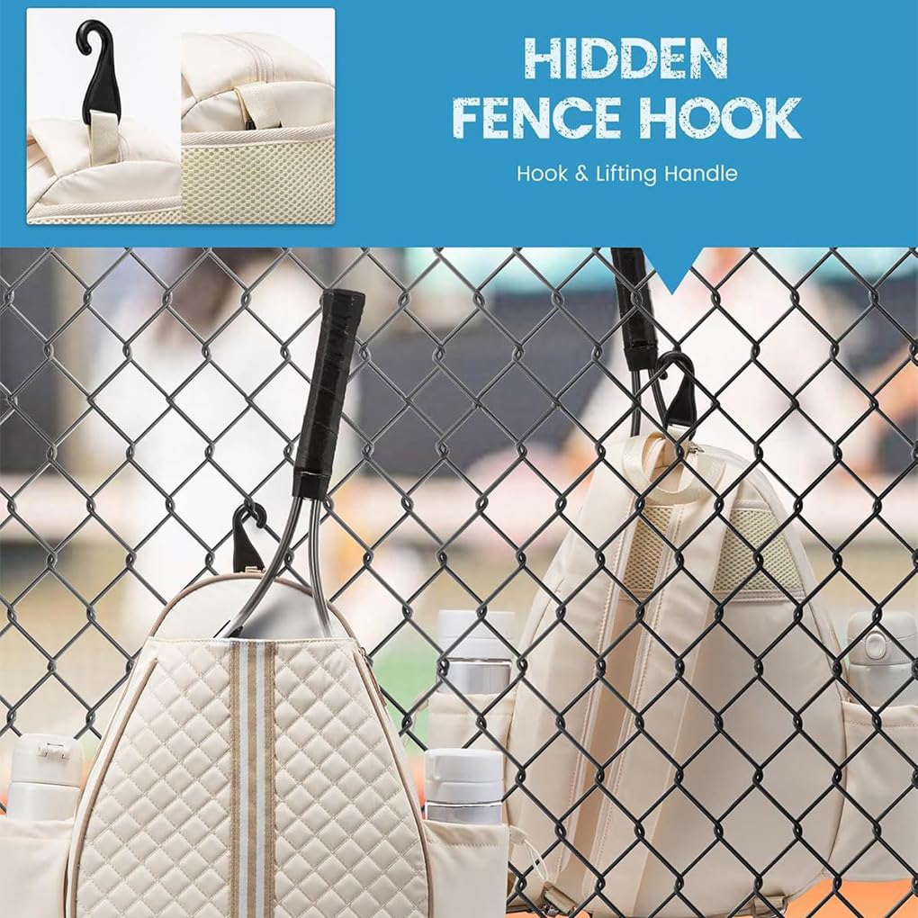 Elegante Tennisschlägertasche für modebewusste Spieler ABS