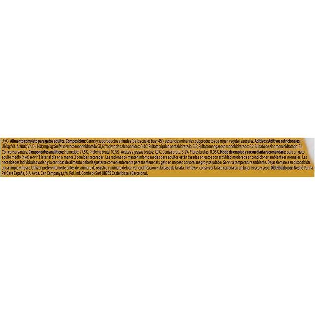 Foto 4 de 7 de Gourmet Gold - Comida húmeda para gatos adultos Gourmet Gold Mousse buey 85 g