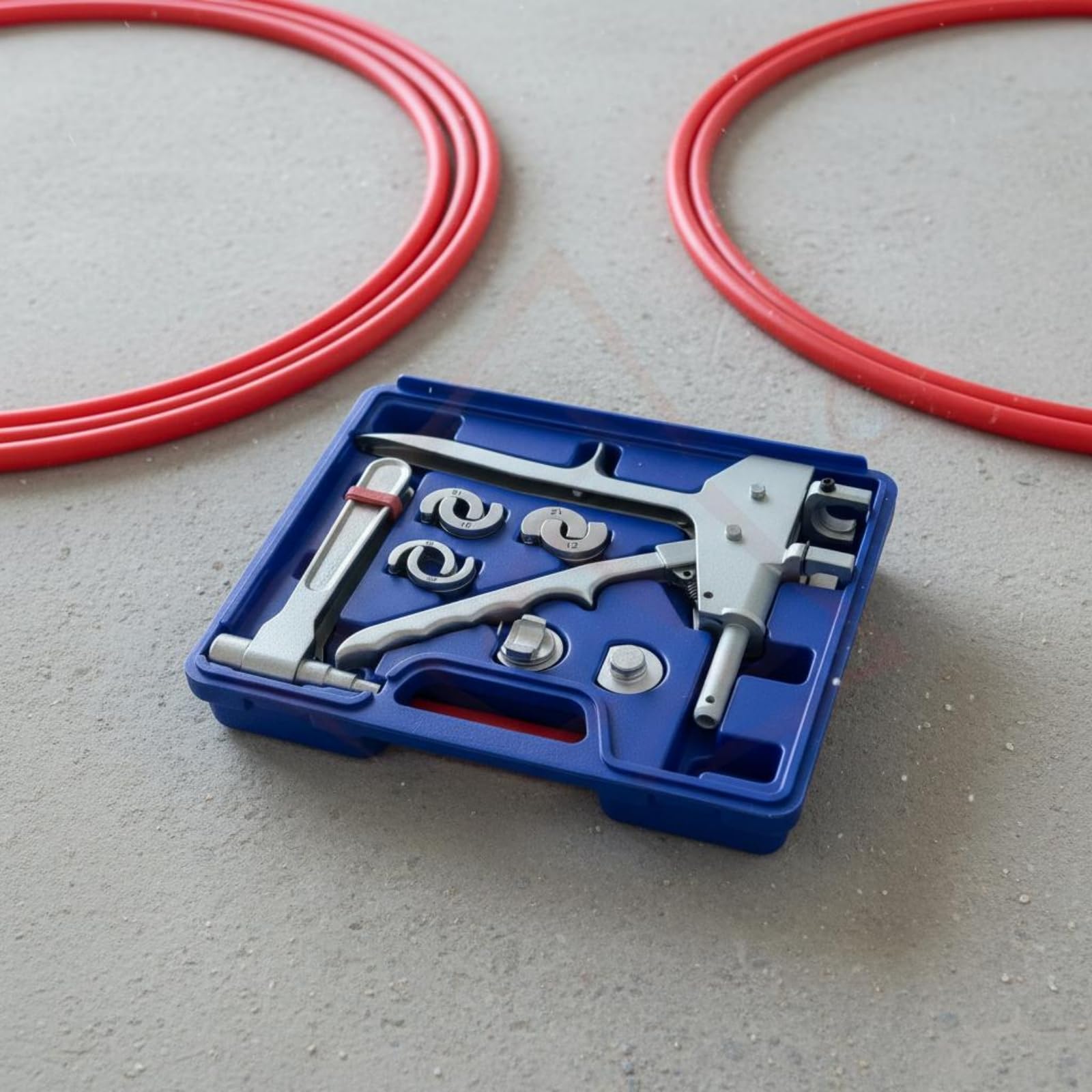 Pinza Expansora PEX Portátil Herramienta de Expansión de Insertos Intercambiables Herramienta Prensar Tubos para Reparación