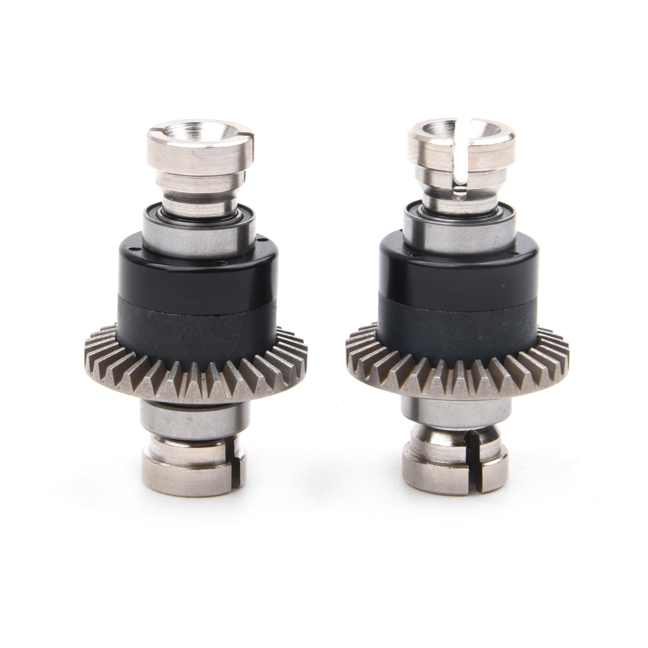 YoungRCAssembled Differential 30T 0.8Mod RC Full Metal Diff Metal Differential Assembled for ARRMA 1/18 Granite Typhon GROM 1/14 Mojave GROM 1/12 Losi RC Cars (Black)