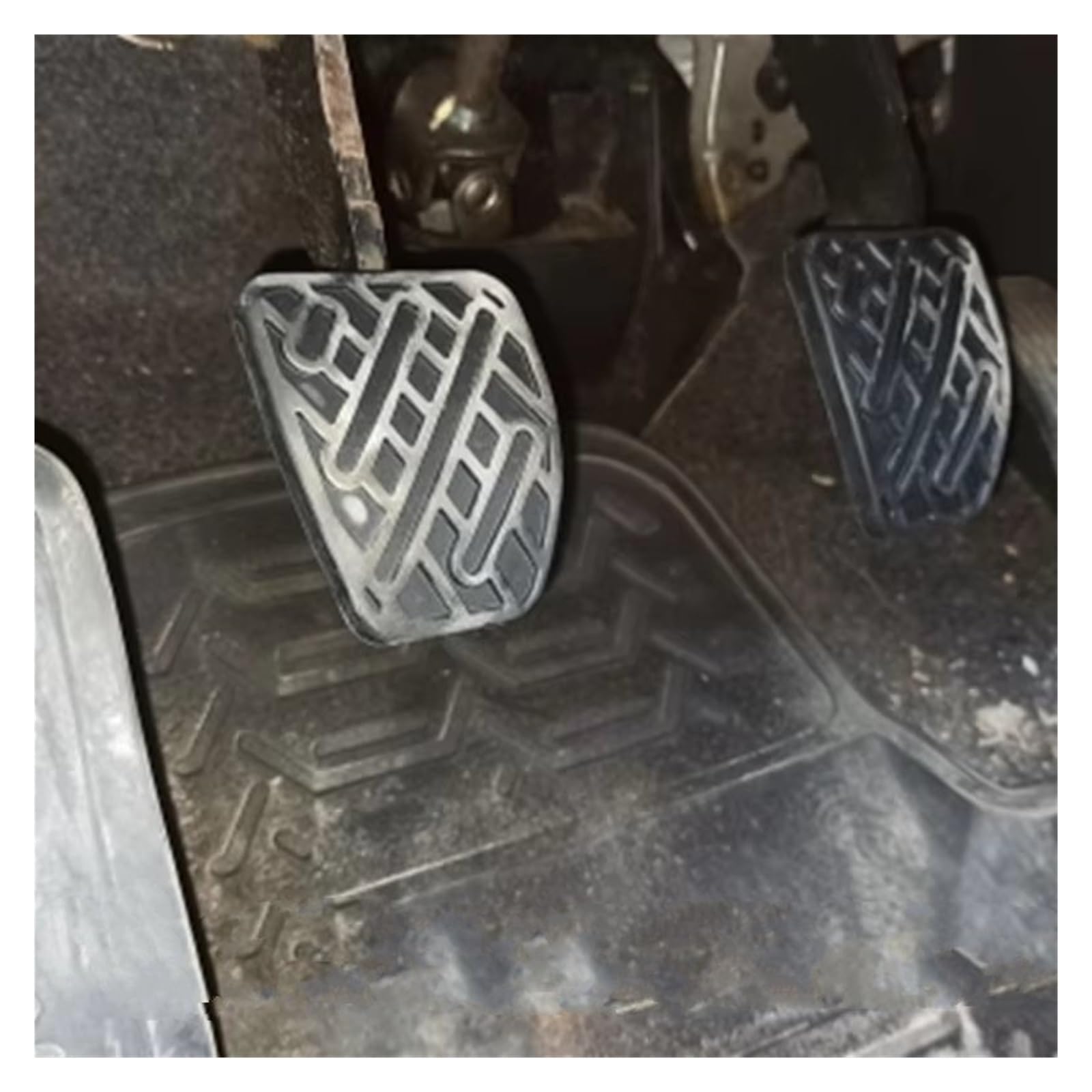 pedaliera frizione Copertura In Gomma Pedale Freno Frizione Auto Per Nissan Per Qashqai Per J11 Per J10 2007-2010 2011 2012 2013 2014 2015 2016(2Pc)