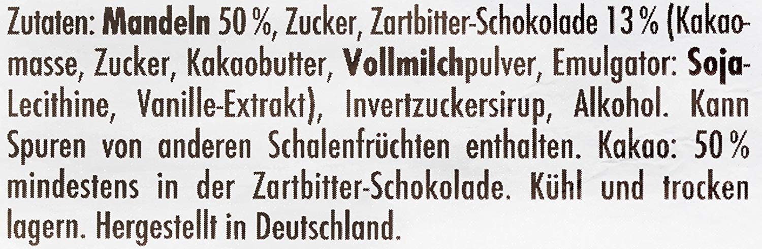 Niederegger - Marzipan Loaf with Dark Chocolate - 300g