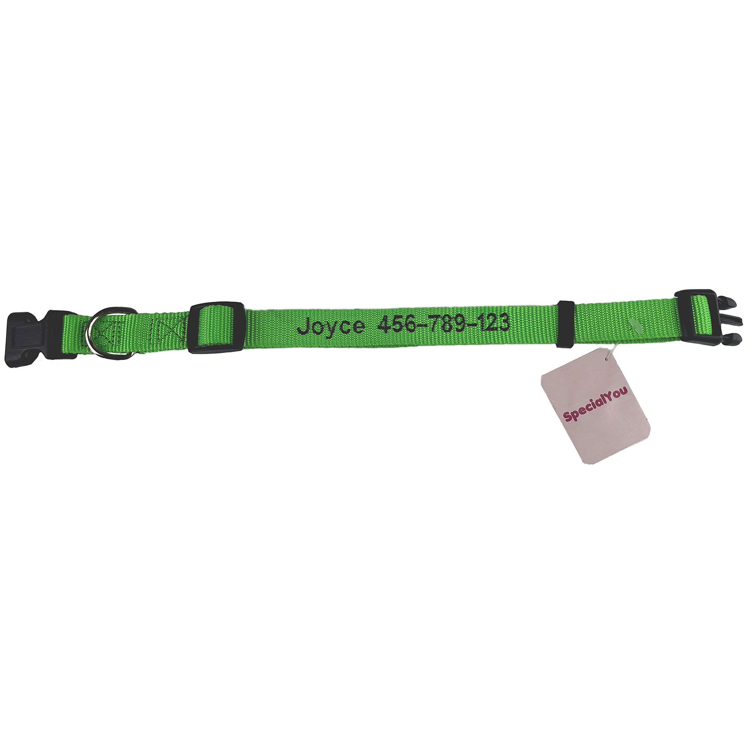 SpecialYou Custom Pet Collar Attaching to Leashes and Harness