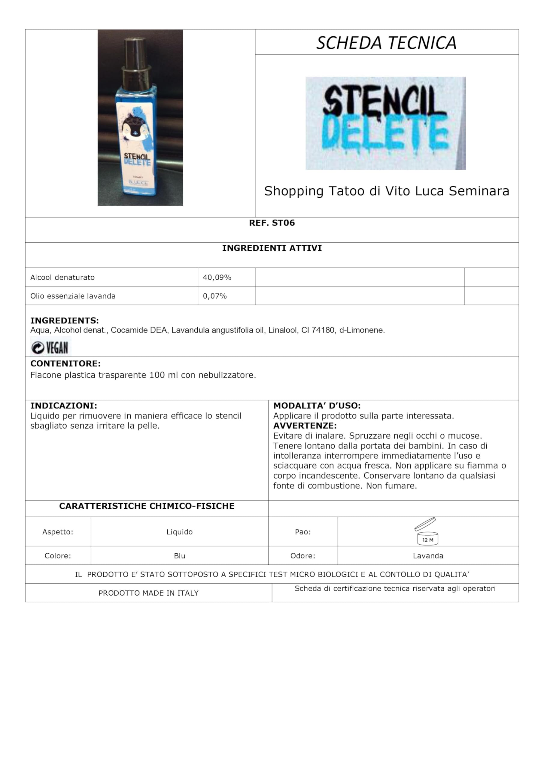 Stencil Delete Removal 200ml – Blow ice