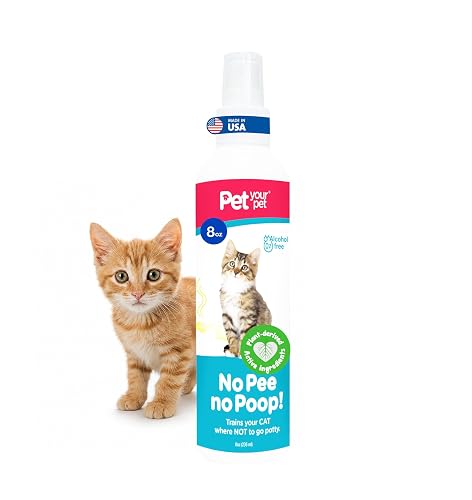 Cat Potty Training Spray No Pee No Poop, 8 Fl