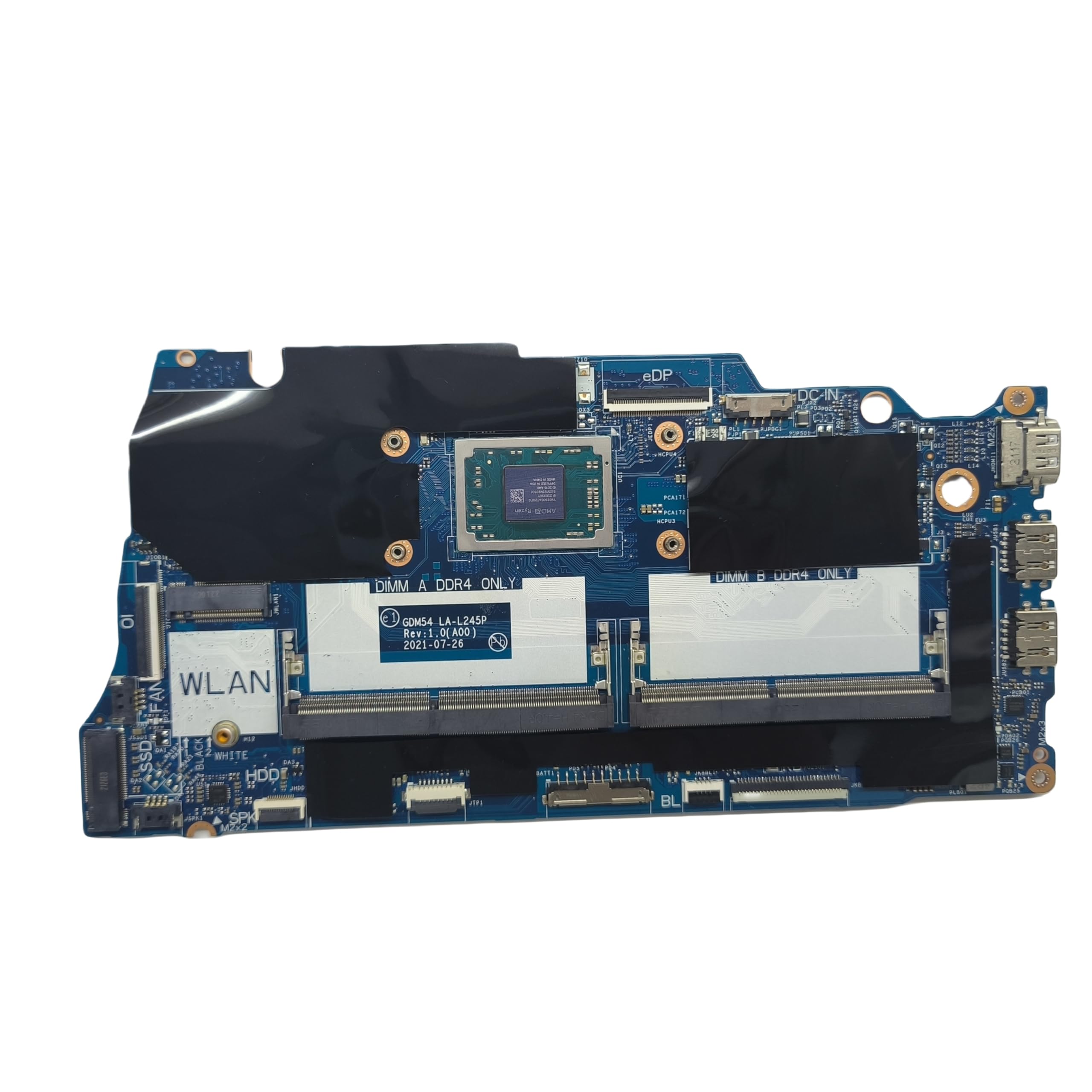 Replacement Laptop Motherboard GDM54 LA-L245P for Dell Inspiron 15 3515 System Board R3-3250U Processor 0M90KV M90KV-picture-26