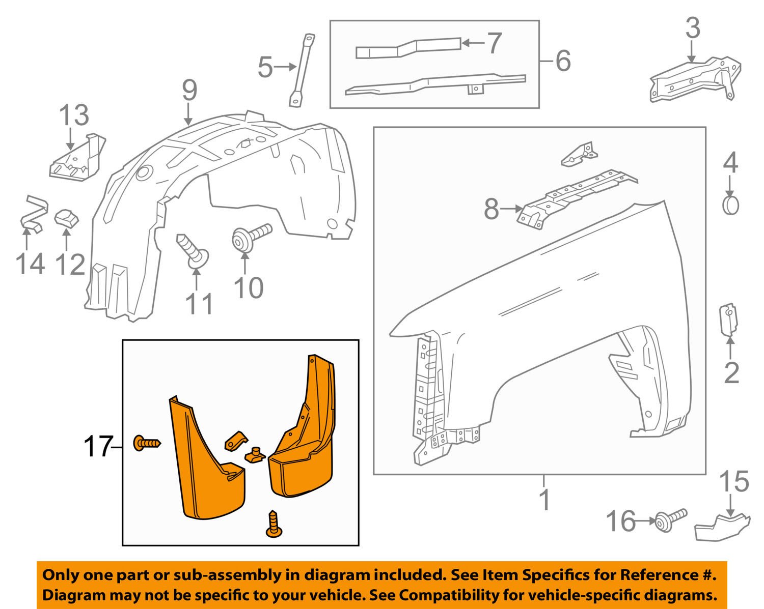 Amazon.com: 22894857 GUARD PKG 8.214 : Automotive