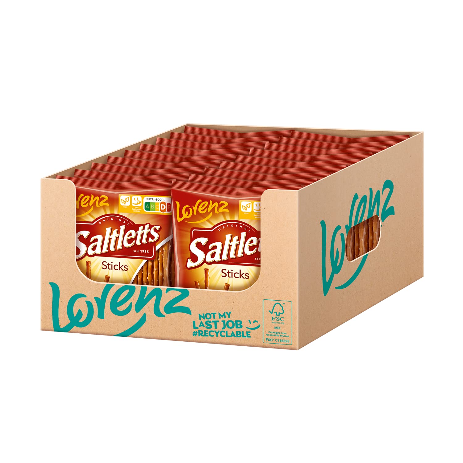 LORENZ | Saltletts Sticks Classic | 18 x 150 g | vegan