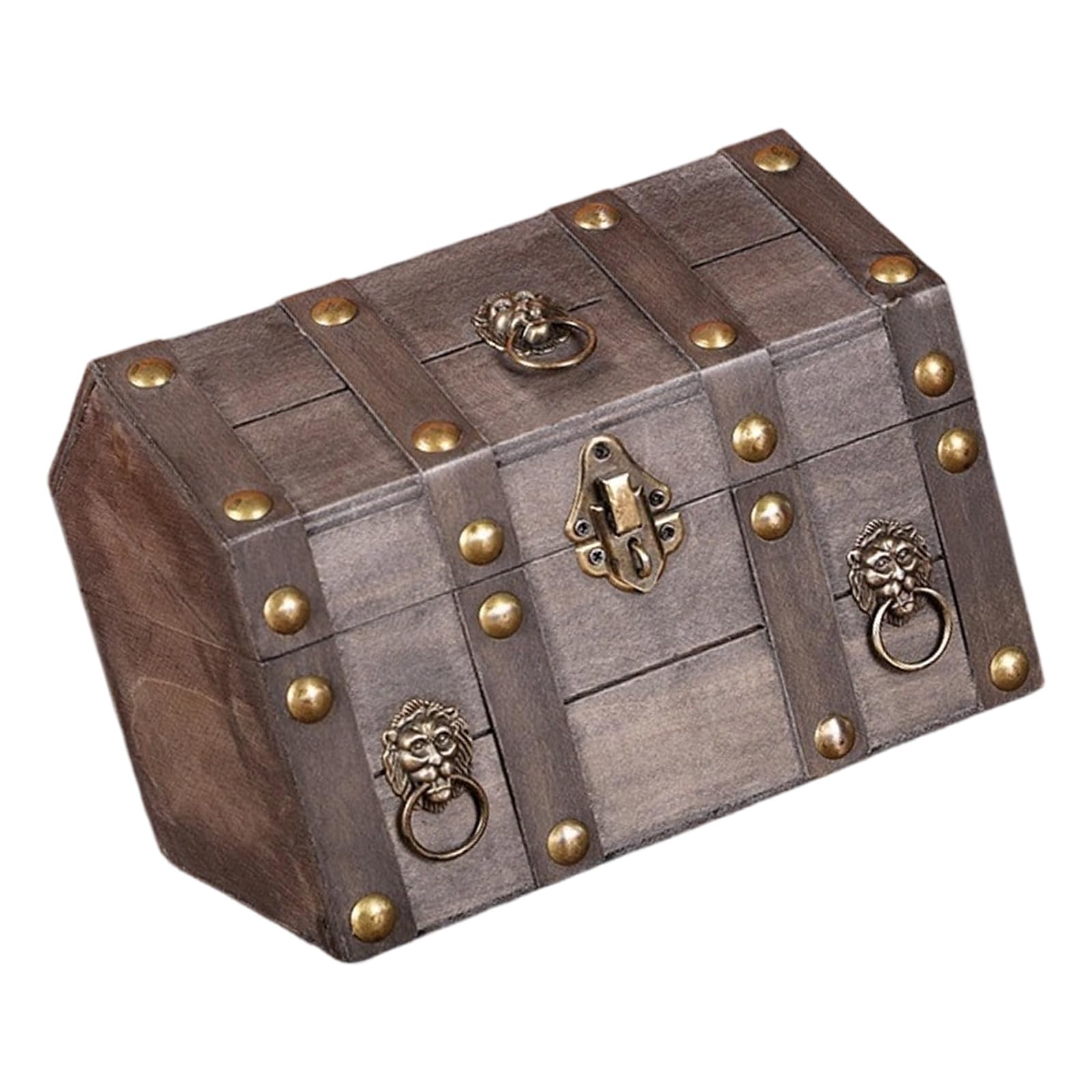 Kaeltsyn Rustics Wood Storage Box Featuring Clasp for Secure Storage of Valuables and As Home Decoration Items Decorative Box