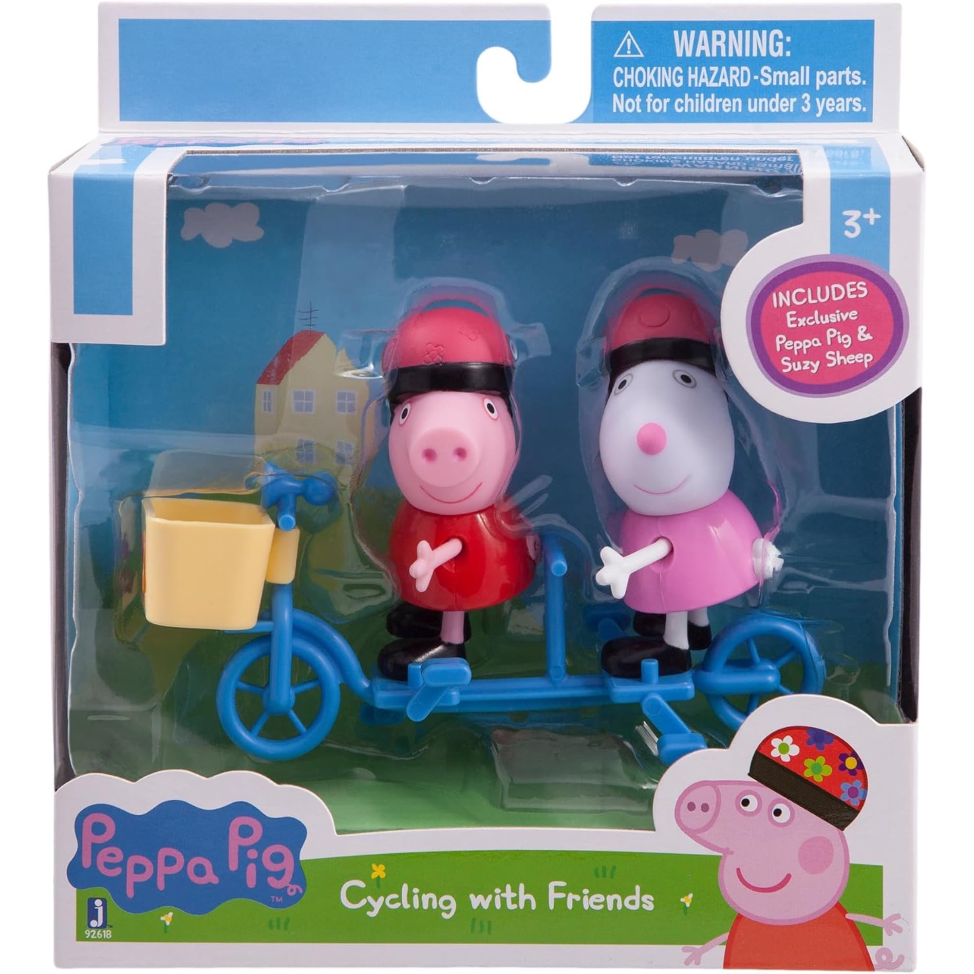 Peppa Pig – Twin Pack Figure 6cm Con Accessori – Lezione Di Pittura – Include Peppa E Danny Dog - 2