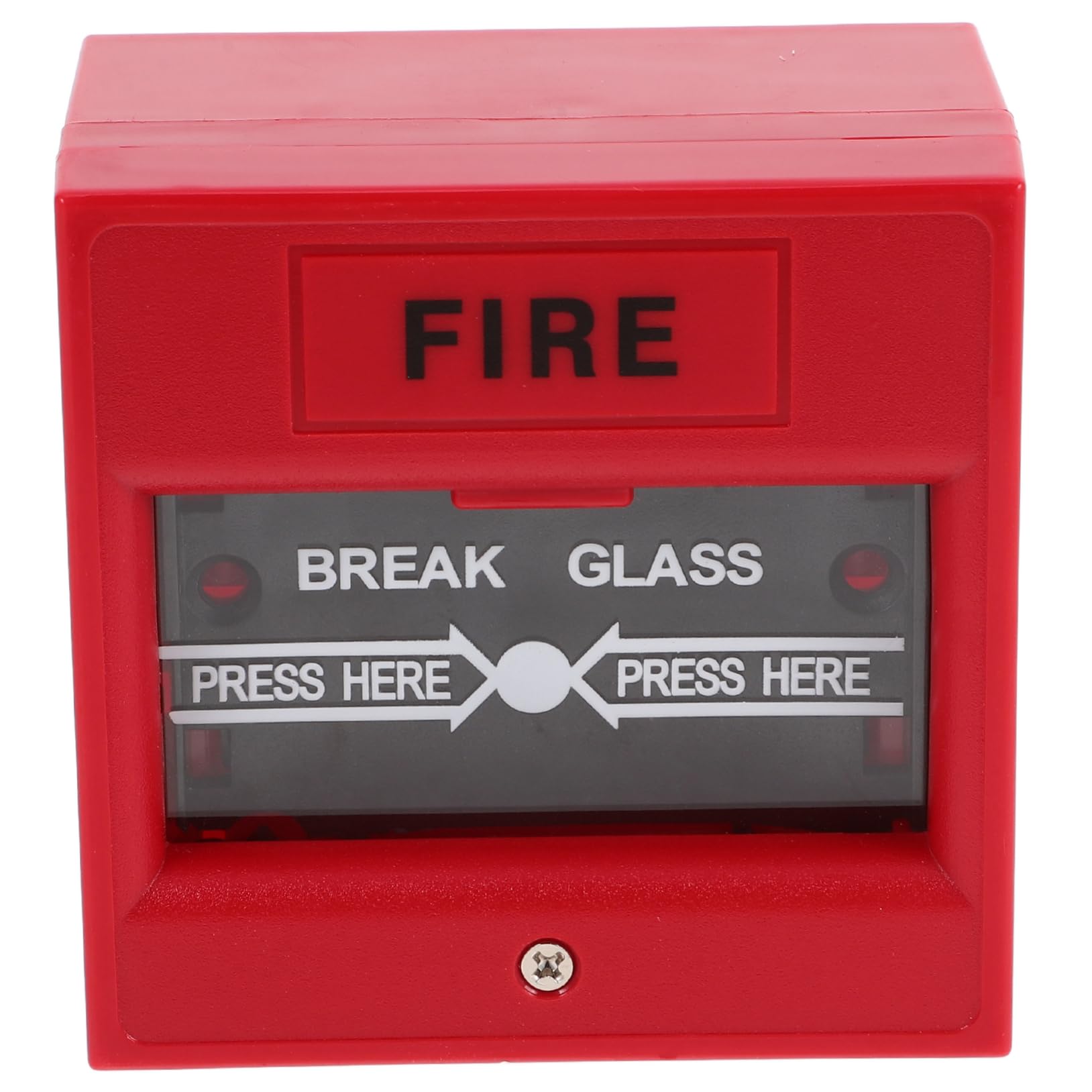 Glass Break Alarm Button Emergency Glass Break Sensor for Fire Exit Access Control Compact Home Security Alarm Activation System