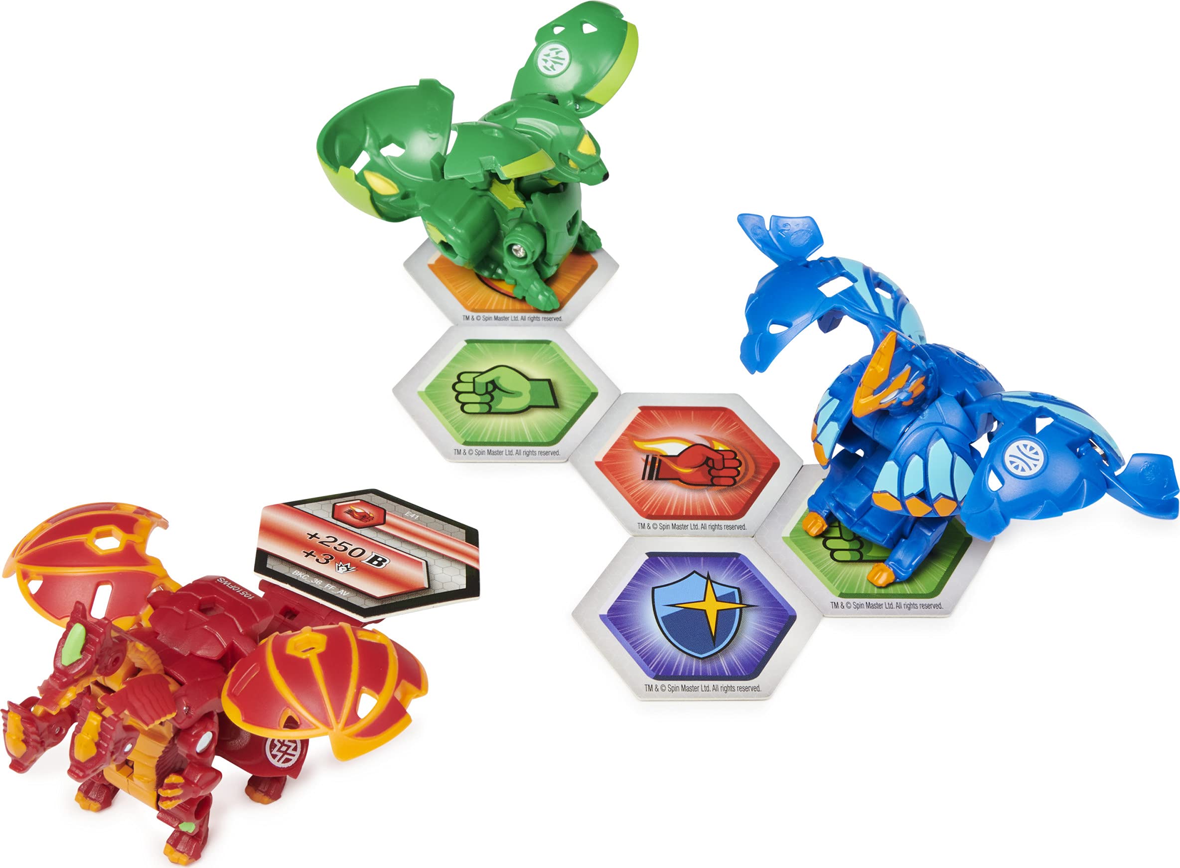 Bakugan Starter Pack 3Pack, Nillious Ultra, Geogan Rising Collectible
