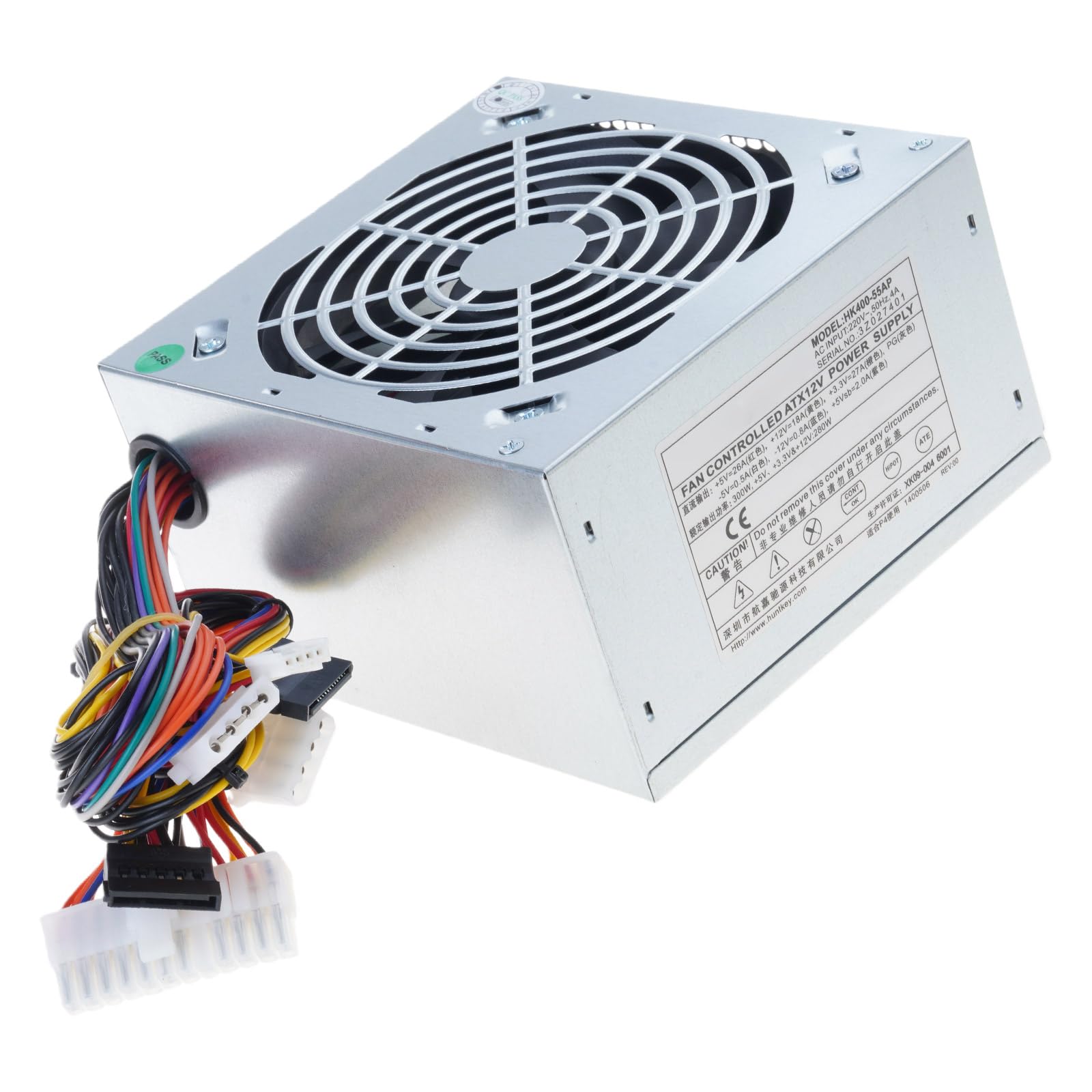 Efficienza energetica per alimentatore MicroATX da 160 W, 200 W, 220 W, 250 W, 300 W, 350 W con protezione di sicurezza, facile installazione, computer MATX ad alta efficienza