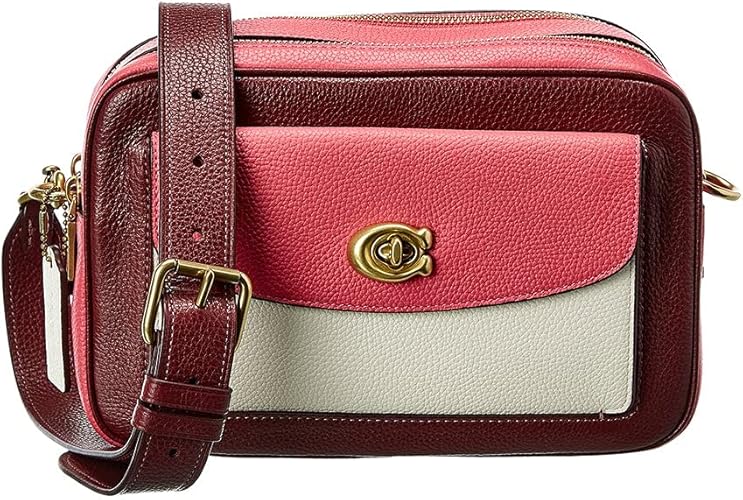coach cassie camera bolsa in signature canvas