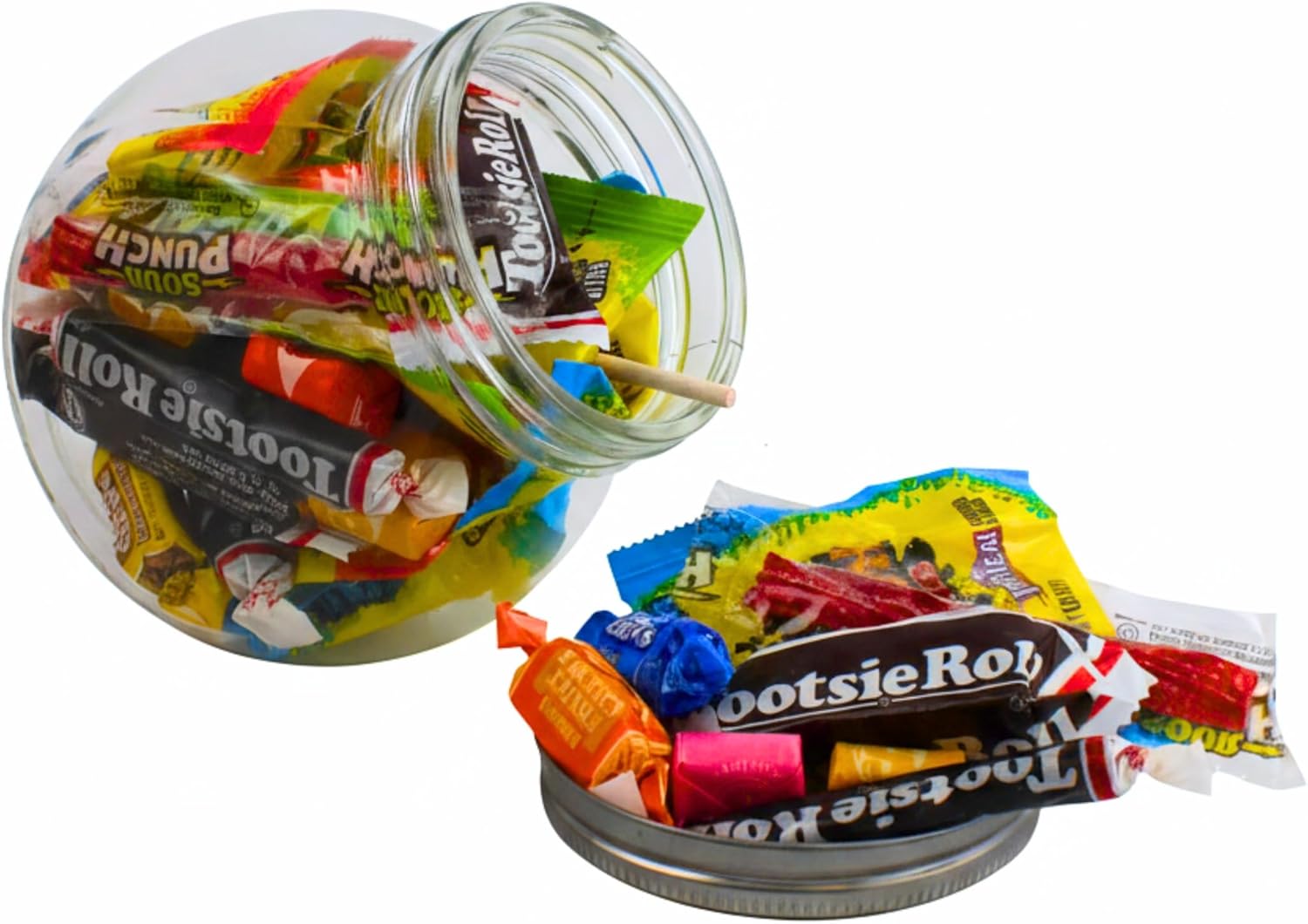 Premium Name Brand Bulk Candy Variety Pack-No Filler Candies-Assorted Individually Wrapped Easter Basket Ready Stuffer Candy Bulk-Party Favors for Kids, Office, Parades, Pinatas and Holidays (4 Pound)