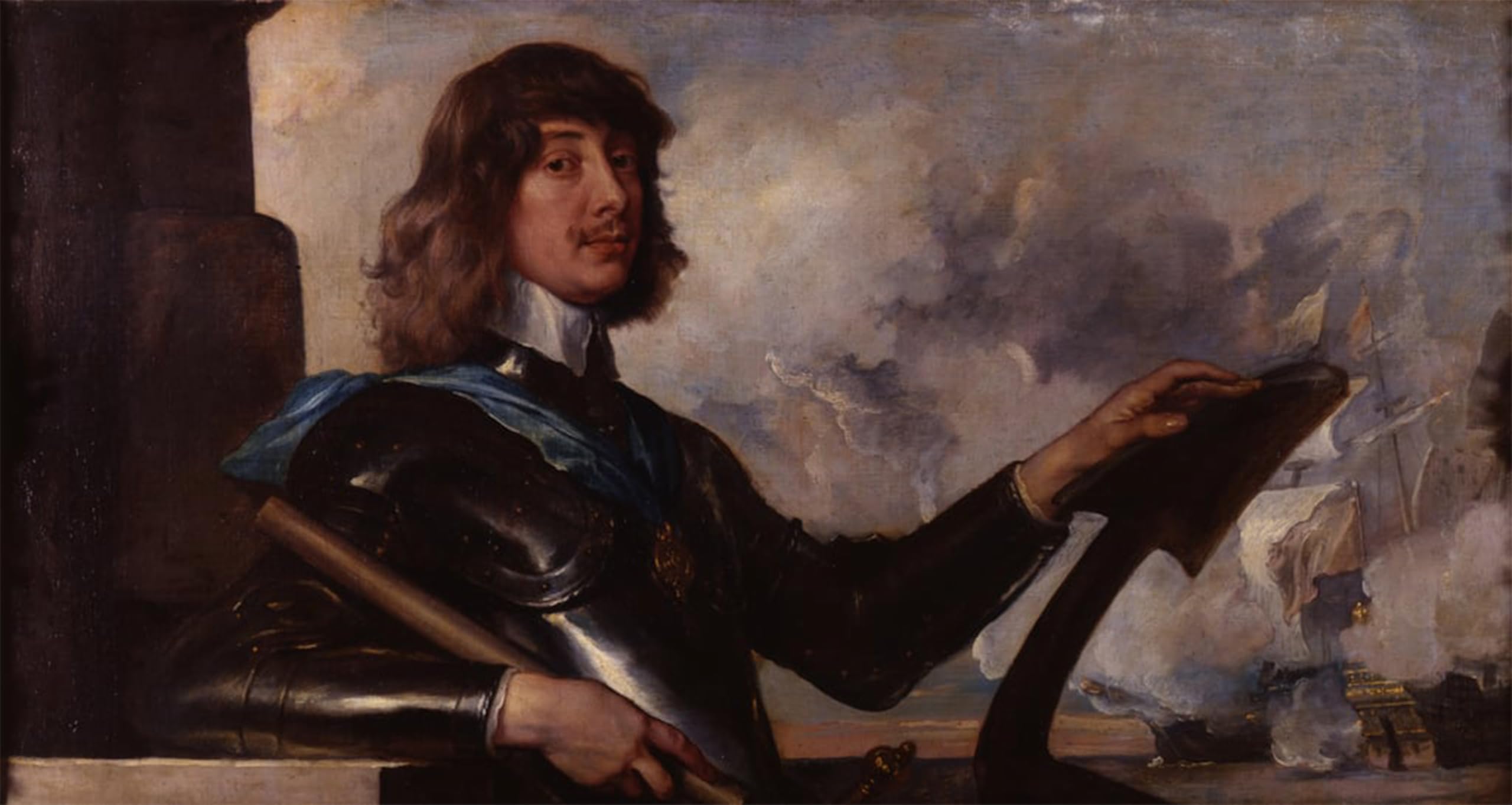 Impression d'affiches de Van Dyck, portrait d'Algernon déco salon - 5