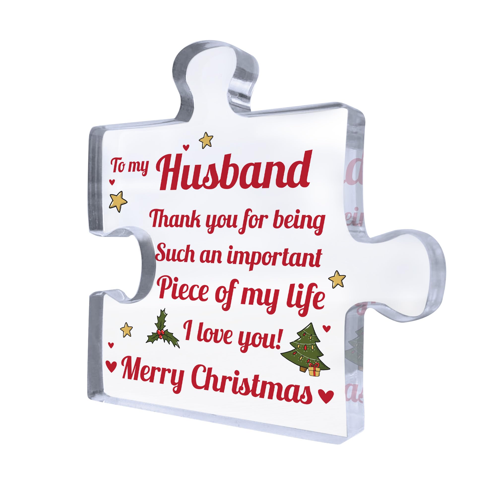 Red Ocean Gifts For Husband Thank You Important Piece Of My Life Husband Gift Christmas From Wife Gift For Him Romantic Gifts For Him Husband Gift Idea Husband Gifts Keepsake