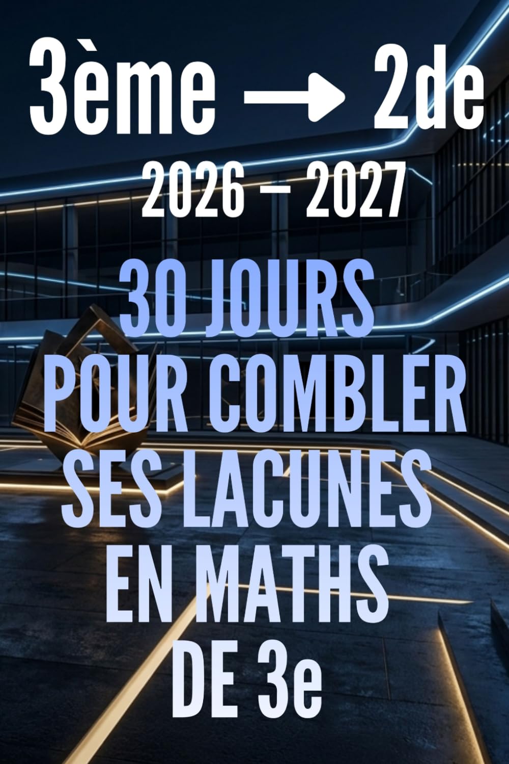 MATHS 3e VERS LA 2e : 30 jours pour combler ses lacunes: Cahier de révision mathématiques de la 3ème vers la seconde avec exercices corrigés