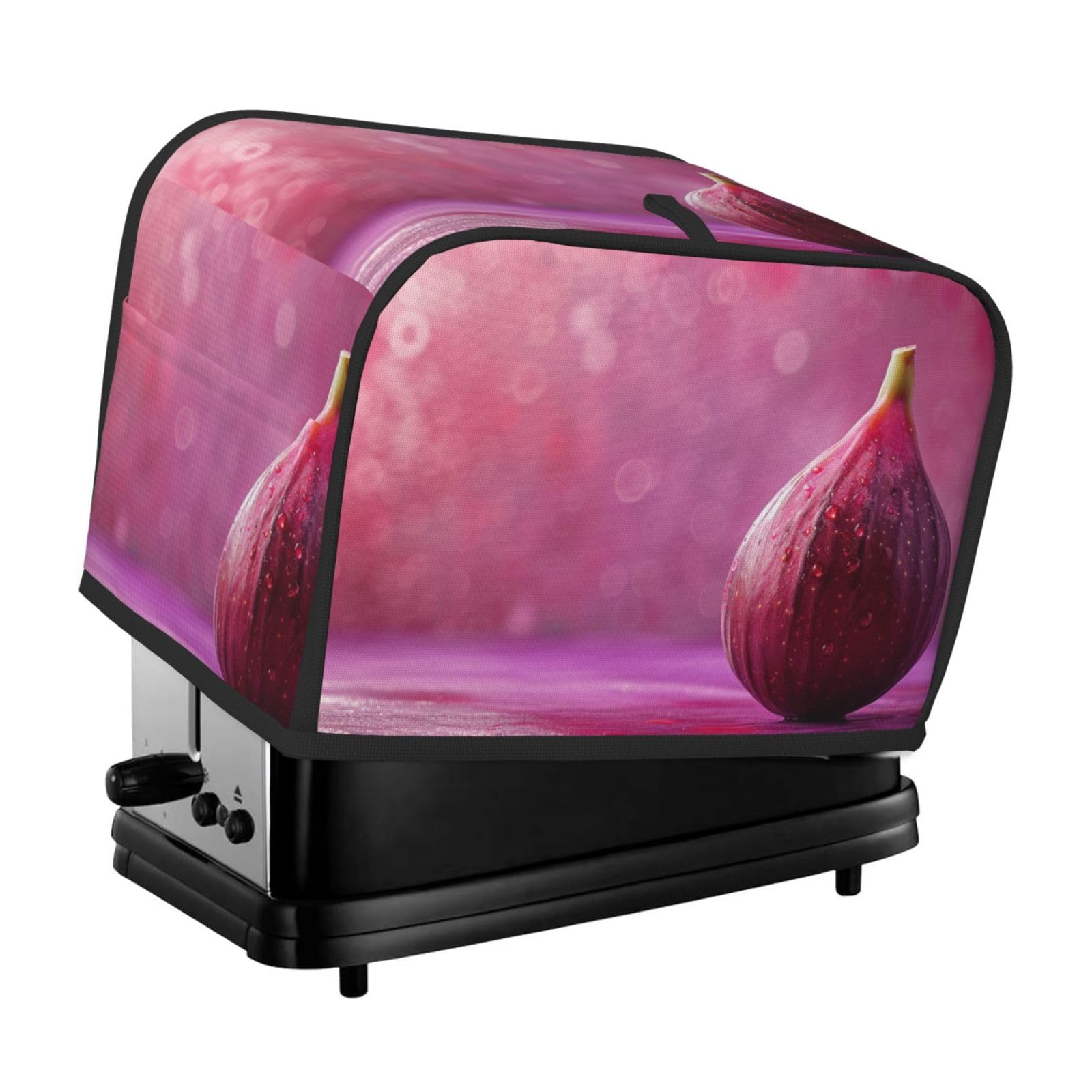 Smazdfxx Color-1 Fig, Whimsical Toaster Cover 2 Slice Toaster Covers Mystic Abstract Bread Maker Cover Kitchen Small Appliance Covers Kitchen Accessories