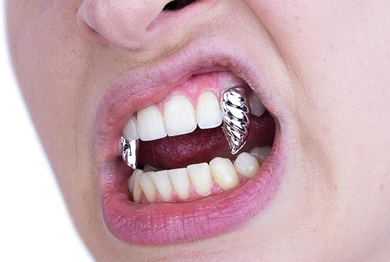 Scarecrow Chrome Spiral Deluxe Custom 18mm Fangs
