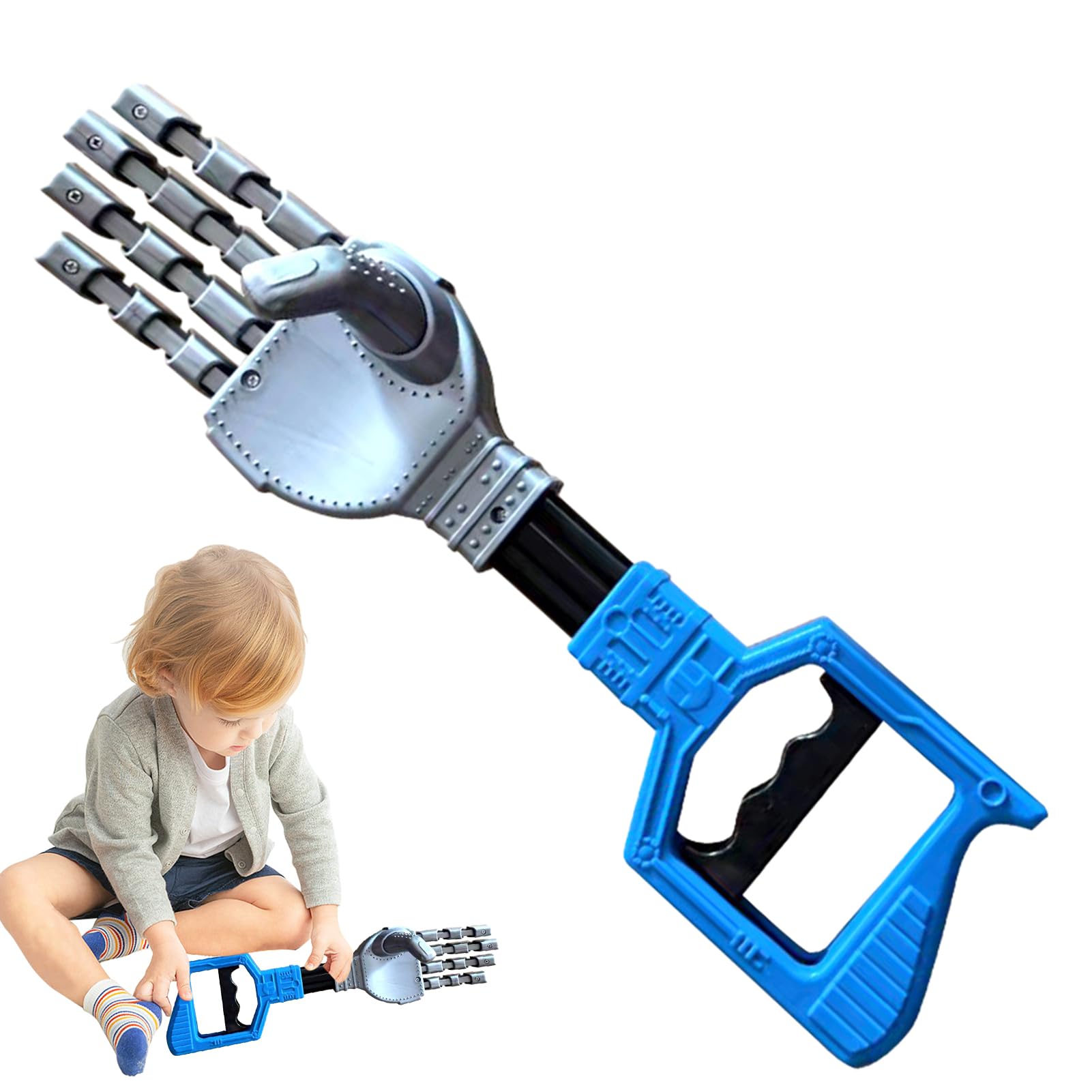 Giocattolo per Braccio Meccanico, Pinza per Braccio robotico - Giocattolo interattivo con Braccio Meccanico,Giocattoli educativi con Braccio robotico per l'apprendimento in età prescolare,