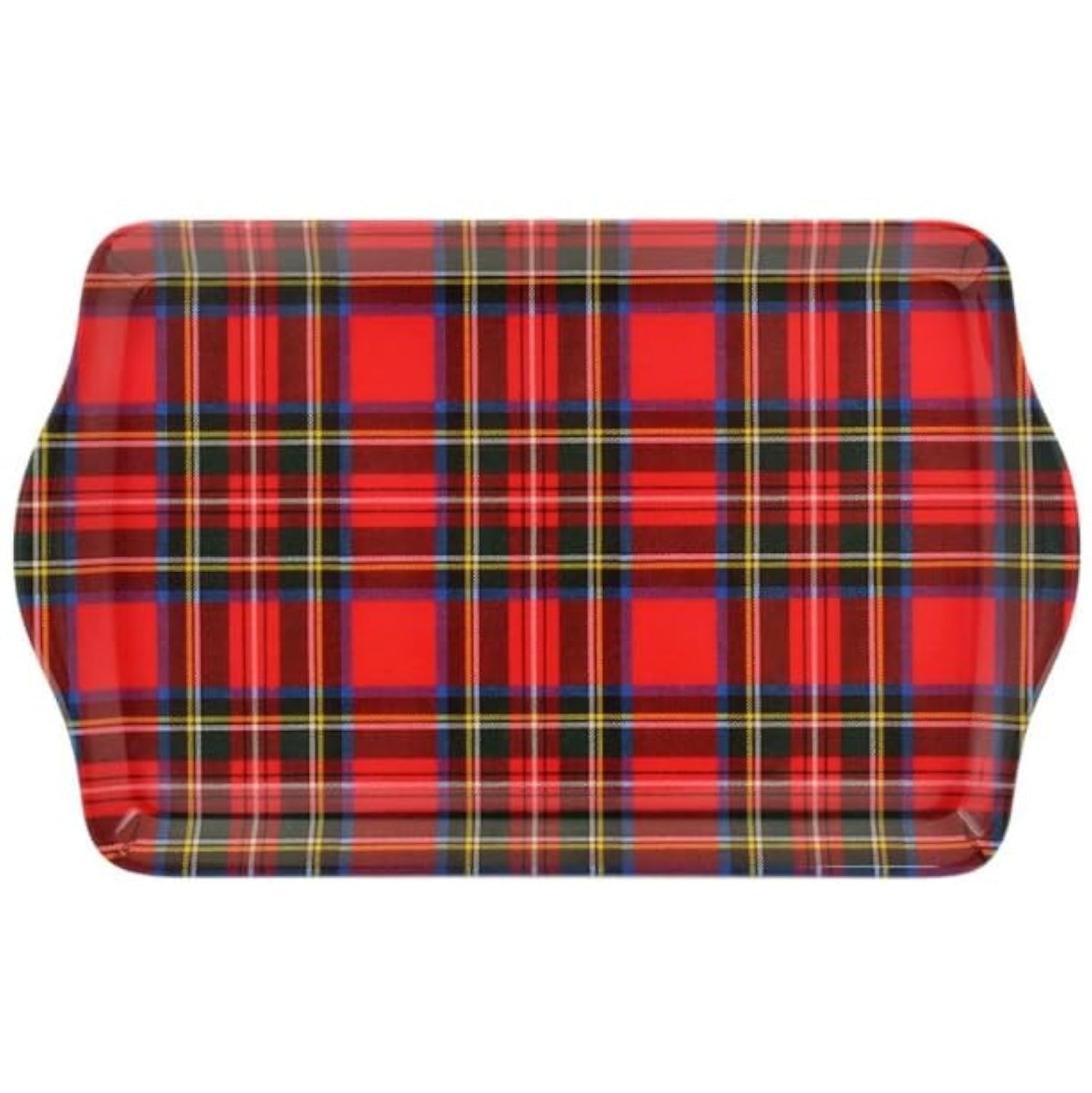 Lesser & Pavey British Designed Serving Tray | Dinner Tray For Multiple Uses Around The Home | Trays For Food Serving Or Drinks Serving | Tartan Large Serving Tray
