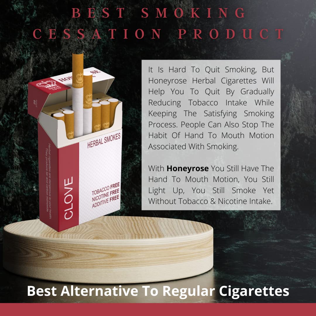 Amazon.com: Honeyrose Herbal Cigarettes Carton 