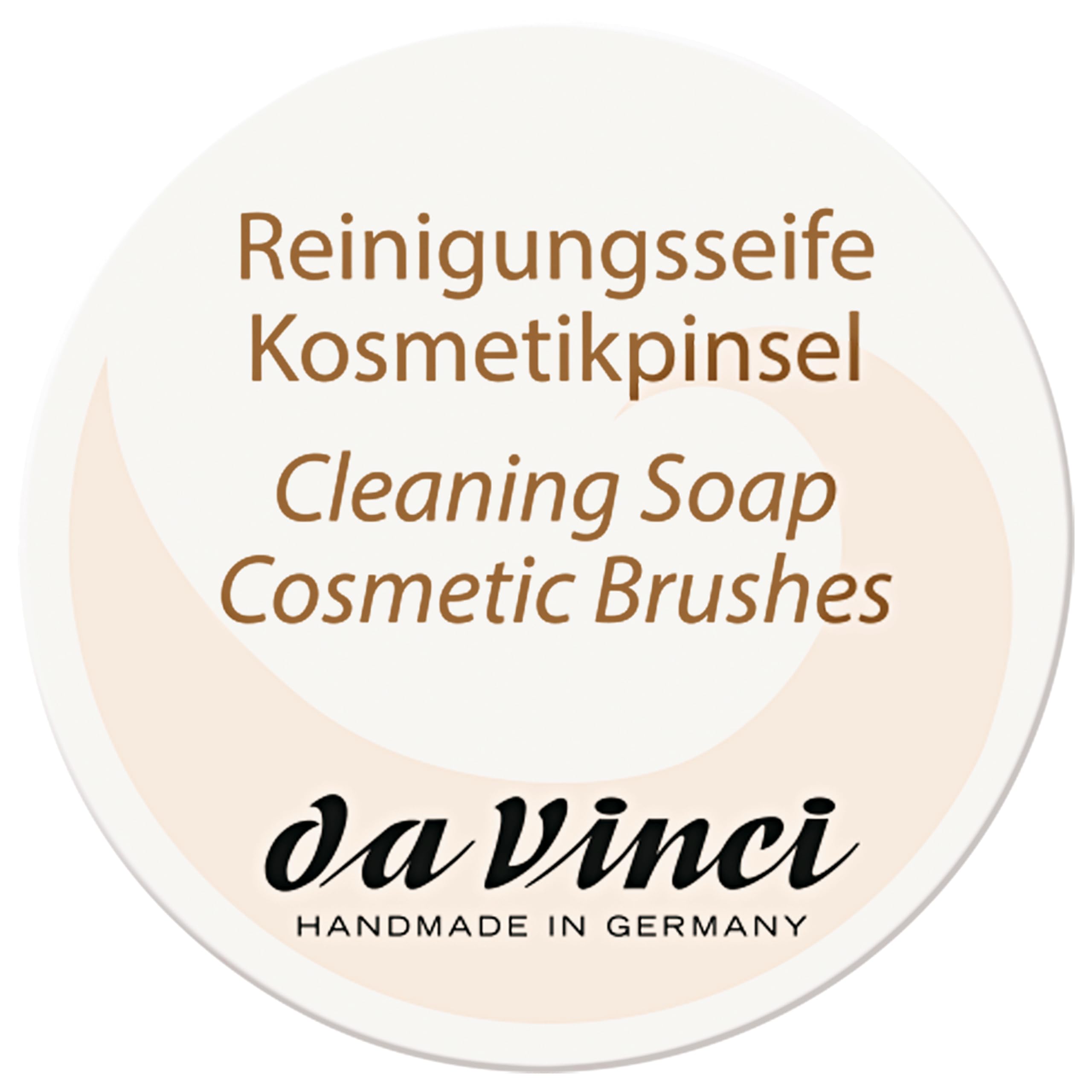 Da Vinci 4832 Mini Pulizia Sapone per pennello cosmetico & Beauty Blender Sapone di Pulizia/Pennello/pulizia sapone/detergente per pennelli/Brush Cleaner, 1er Pack (1 X 13 g)