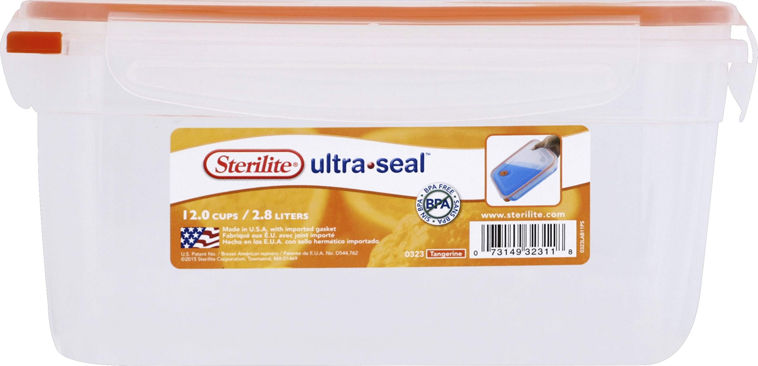 12.0 Cup Rectangle Ultra-Seal