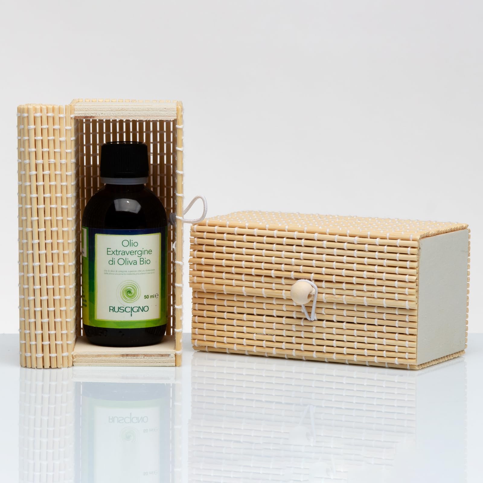 Doni Bomboniere Matrimonio 12PZ Scatola Degustazione con Flacone Olio Solidali Idea Regalo Anniversario Utili Idee Originali Economiche Eleganti Nozze Complete Particolari Aromatizzato