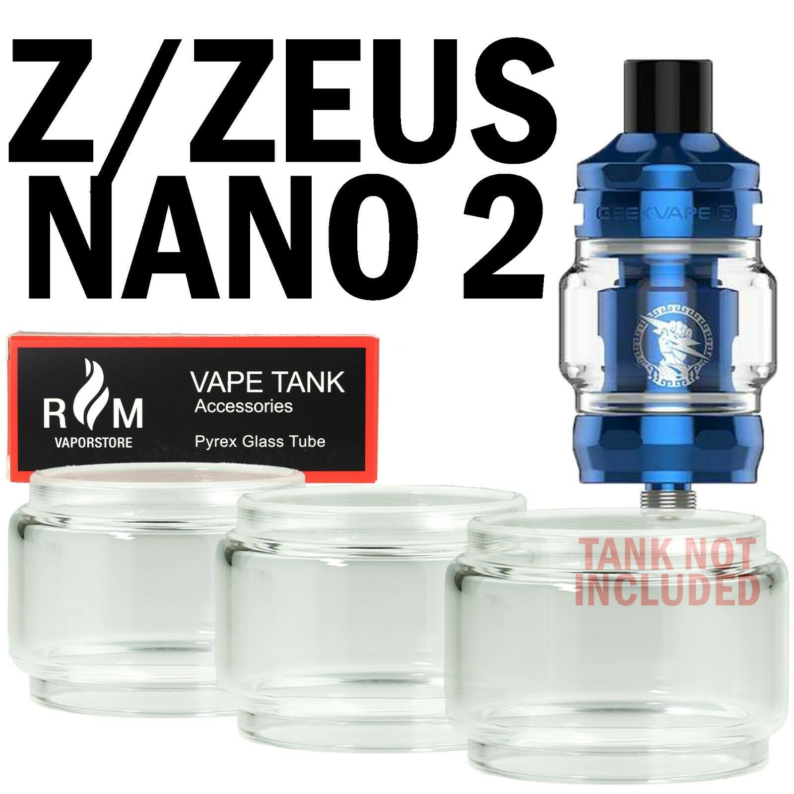 geekvape digi pro pods RMvaporstore 3X Spare Bubble Glass Tube for Geekvape Zeus Nano 2 Tank Bulb  Fatboy (Transparent), Note: This Does Not Fit Zeus Nano Only Nano 2. :  Amazon.co.uk: Health & Personal Care