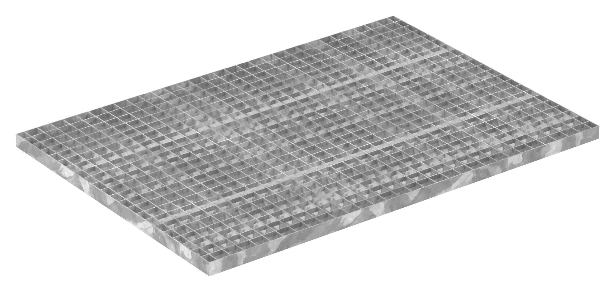 Fenau | Rejillas industriales Dimensiones: 700 x 1000 x 30 mm (MW: 30/30 mm) - Espesor del material: 2 mm - Carga sobre ruedas: 2,64 kN/Carga superficial (m²): 21,16 kN