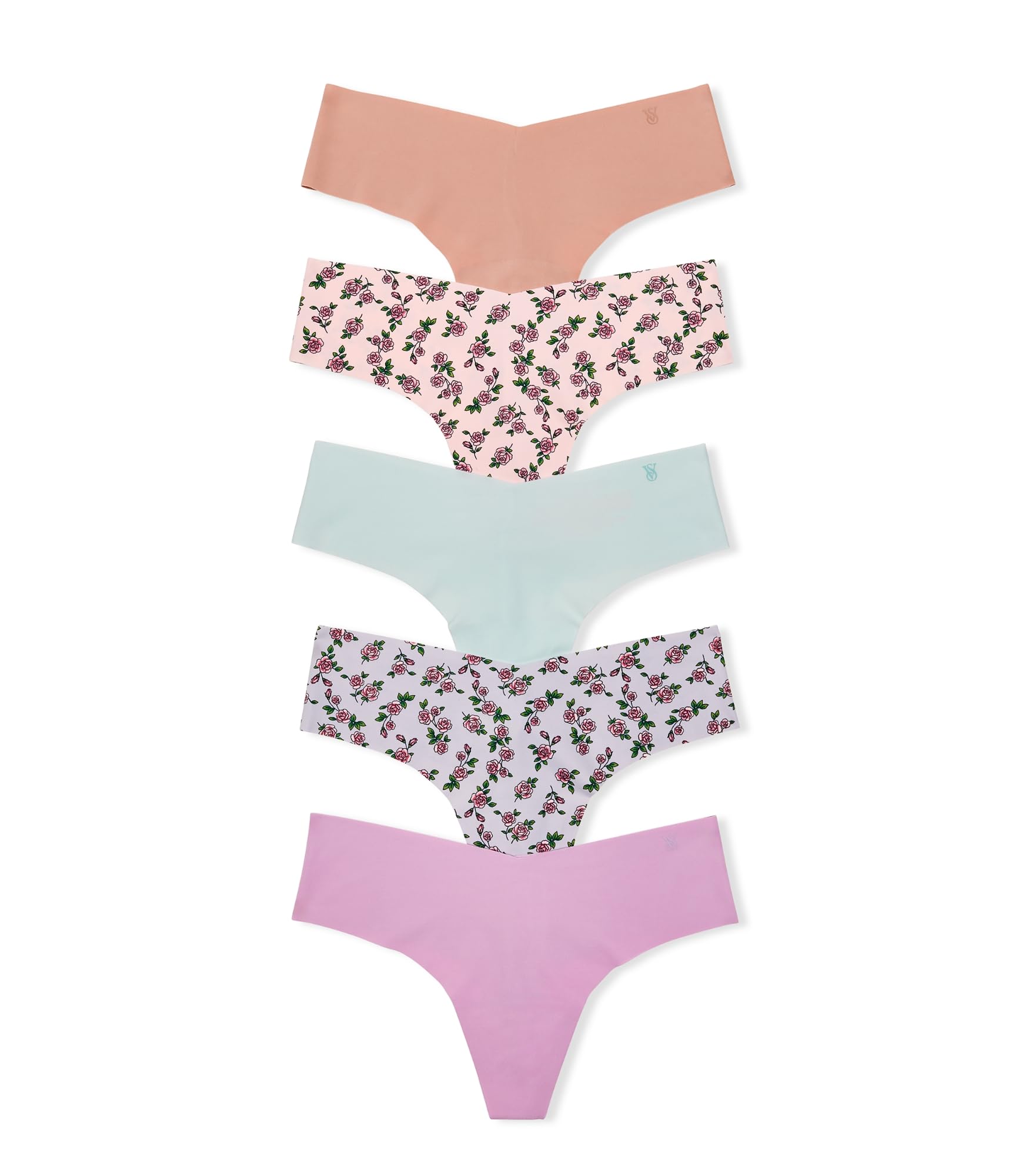 Victorias Secret Womens No Show Thong Underwear Panties for Women Multi Pack XS-XXL