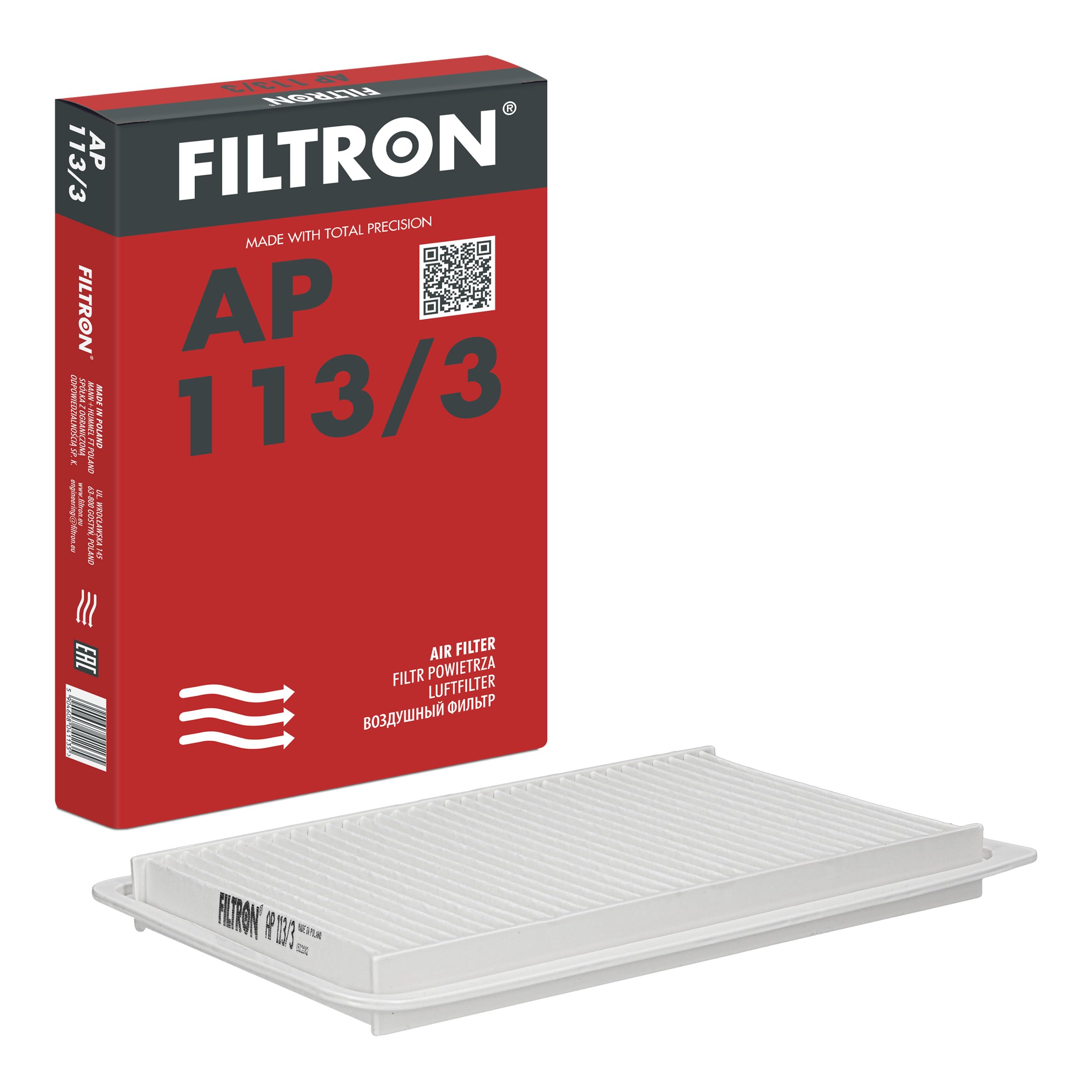 4x ✅Fits FILTRON AP 113/3 MAZDA 2, 3 AIR FILTER (BK, BL)  ⭐UK Seller⭐