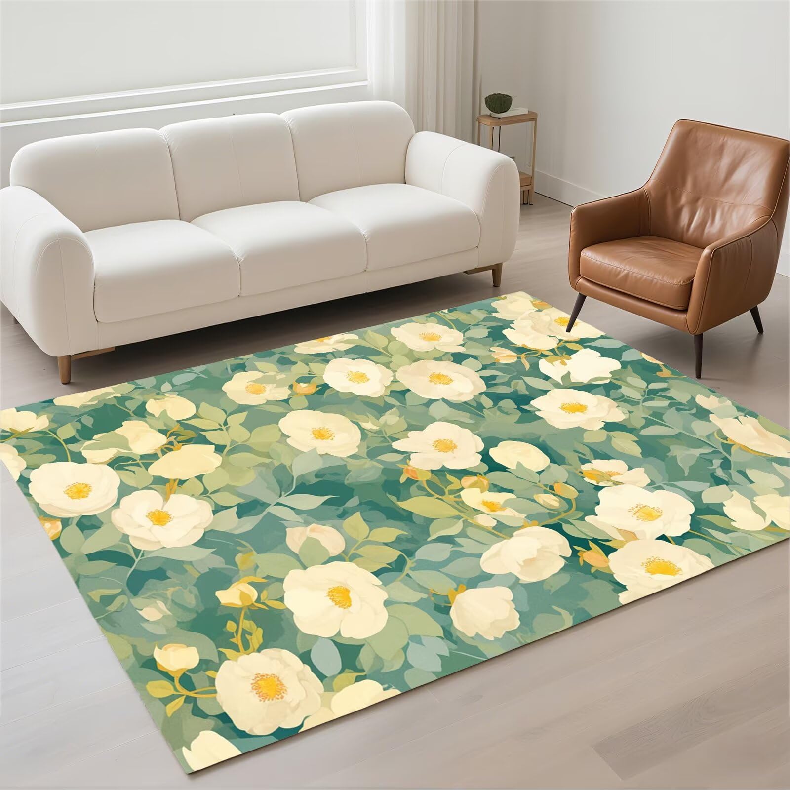 Tapis de couloir moderne et doux en pile bouclée pour un hall d'entrée accueillant