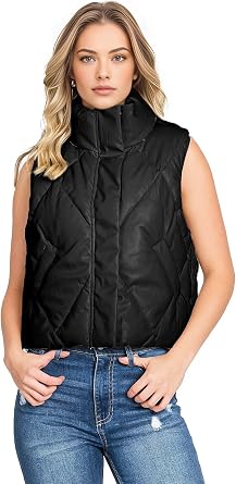 Faux Leather Vest